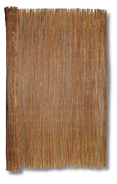 Mega-Holz Weidenzaun Sichtschutzmatte Weidenzaun - 300 cm, (1-St), Robust und Witterungsbeständig