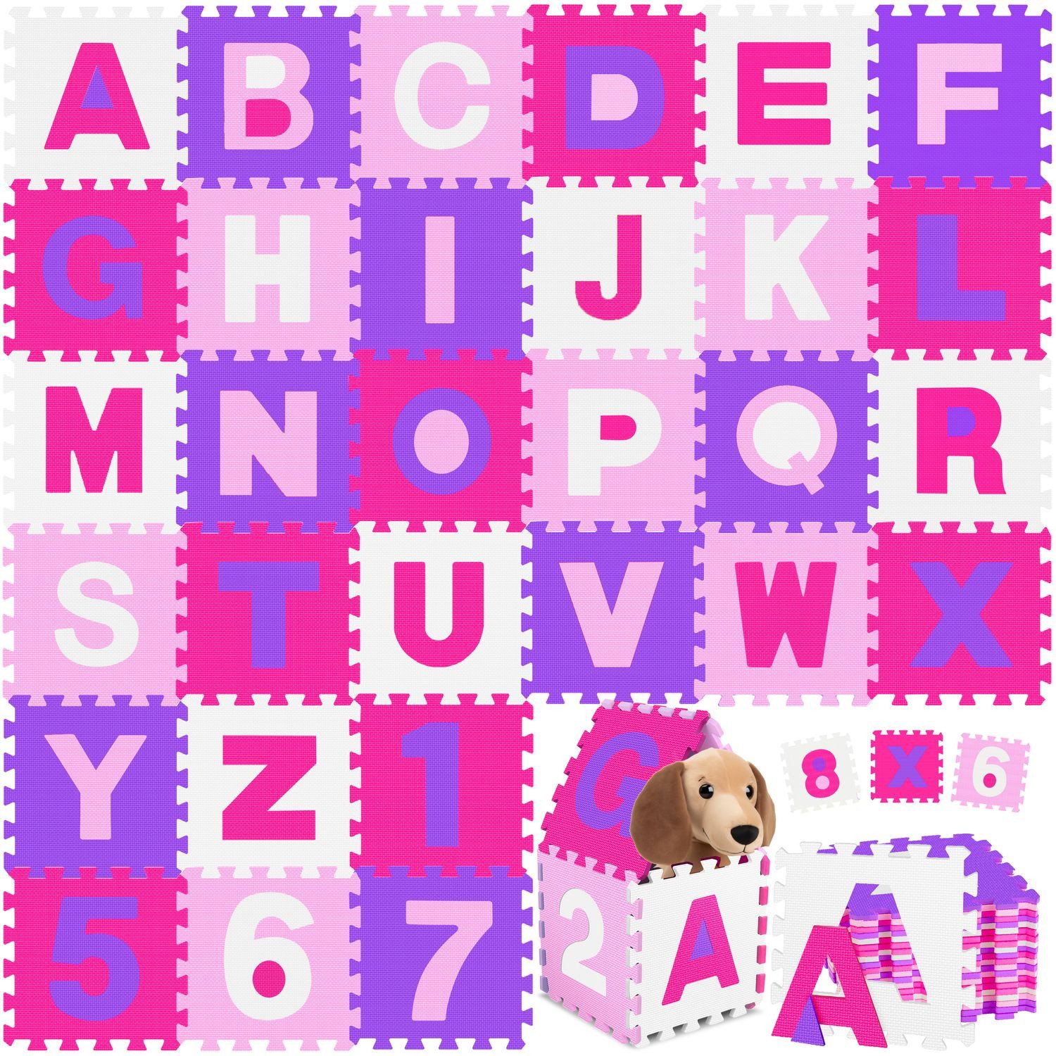 KIDIZ Steckpuzzle, 86 Puzzleteile, 86 teilige günstig online kaufen