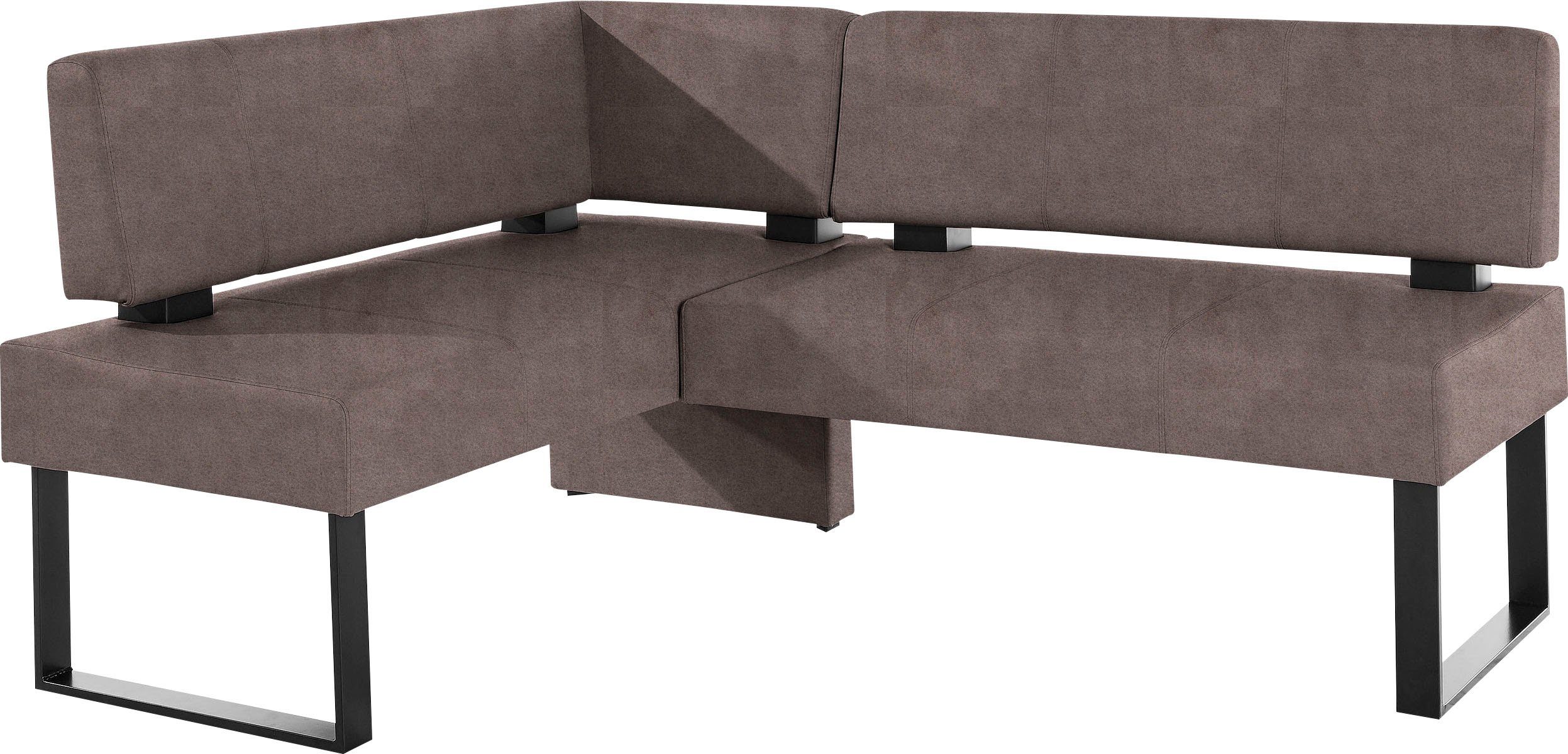 Home affaire Eckbank "Oliver mit Metallgestell, Küchenbank" verschiedene Be günstig online kaufen