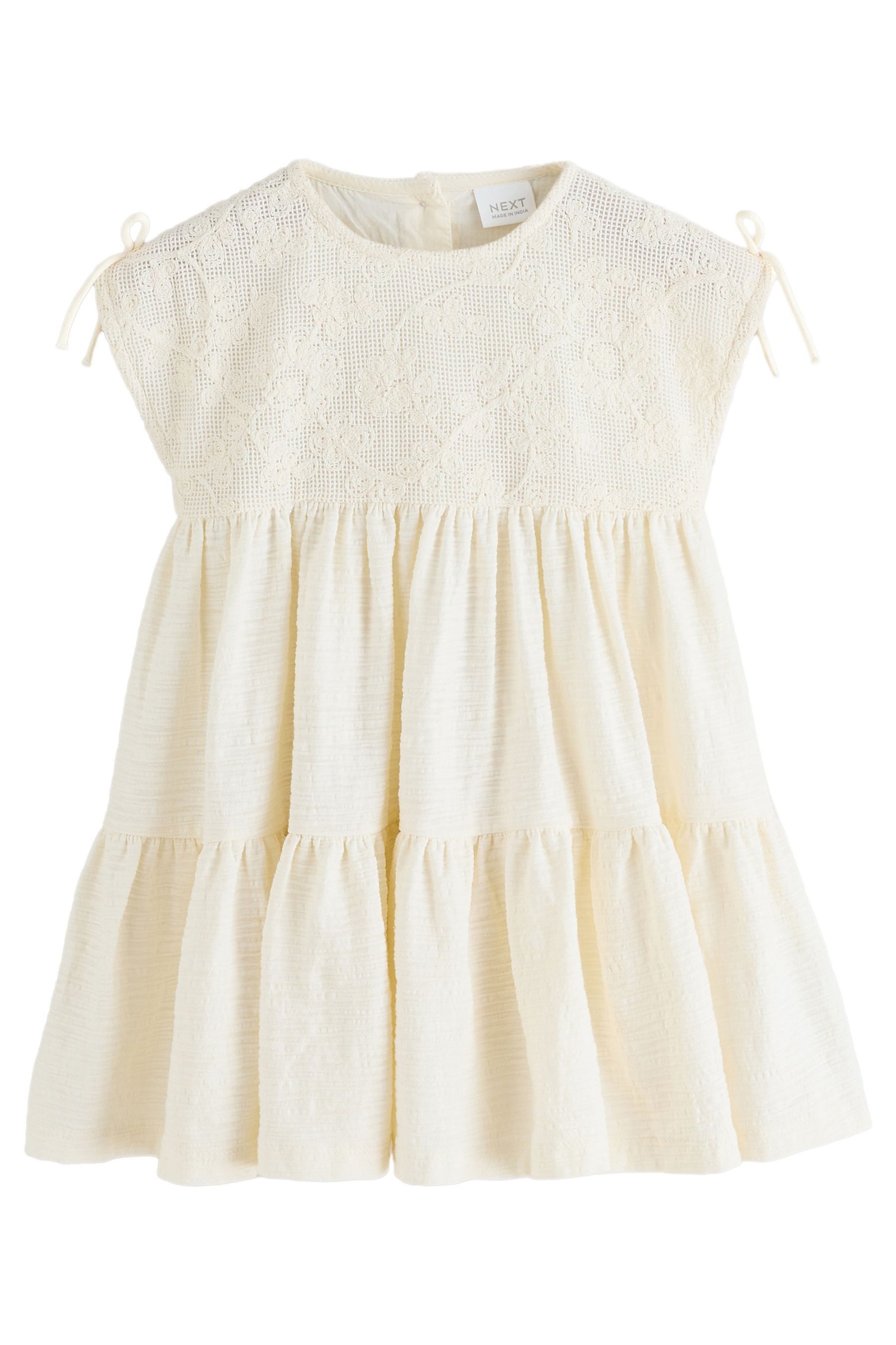 Next Sommerkleid Ärmelloses Spitzenkleid (1-tlg) günstig online kaufen
