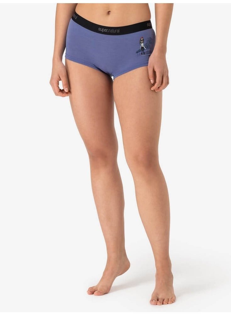 SUPER.NATURAL Panty Funktionsunterwäsche Hot Pants Hipsy Hipster (Merinowolle)