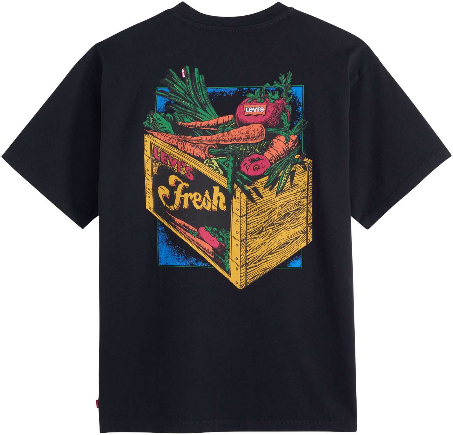 Levi's® T-Shirt SEVINTAGE mit Logo-Aufnäher auf der Brust