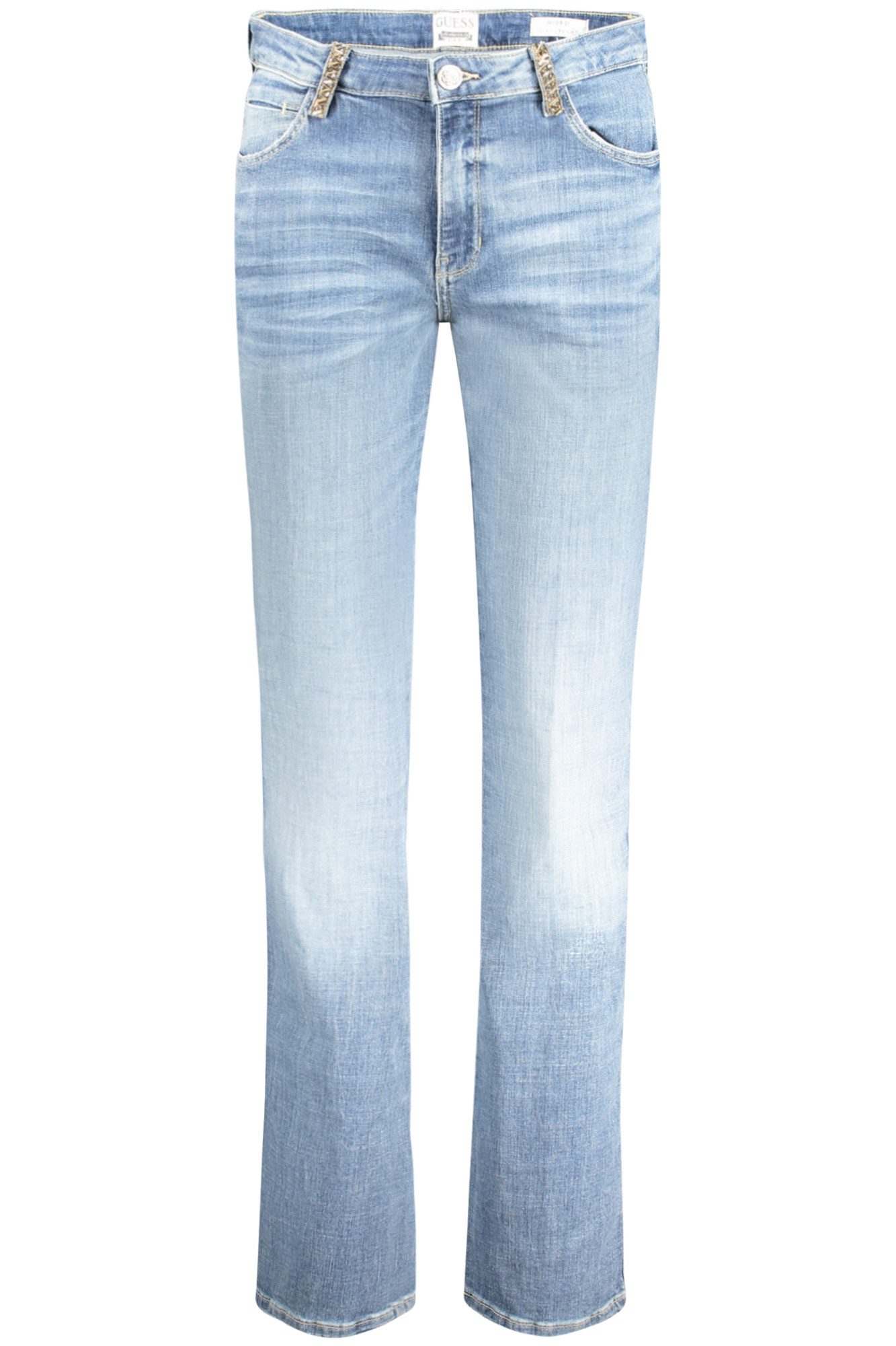 GUESS JEANS 5-Pocket-Jeans Damen-Jeans mit Strass günstig online kaufen