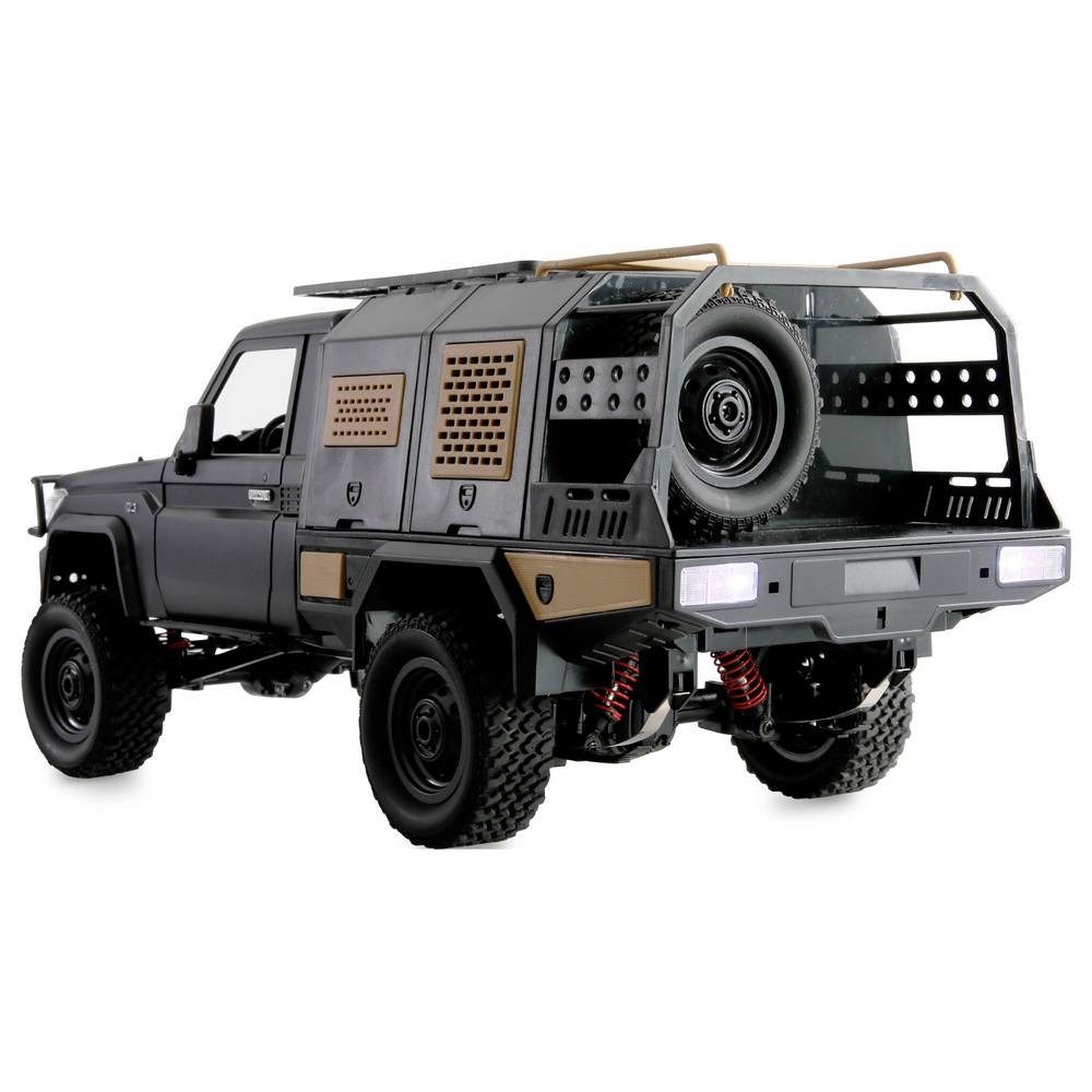Amewi Modellauto Brushed 1:12 RC Einsteiger Modellauto Elektro Crawler Allradantrieb, mit Lichteffekt