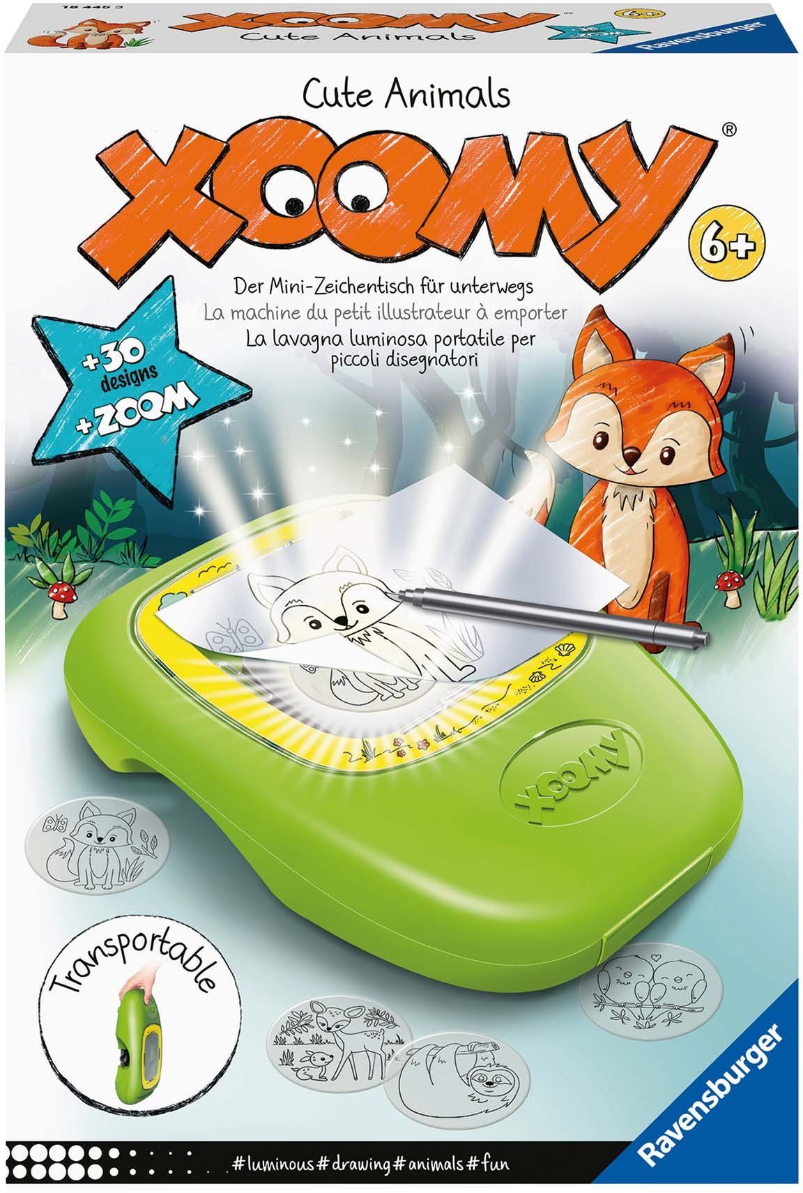 Ravensburger Malvorlage XOOMY® Midi Cute Animals, Made in Europe