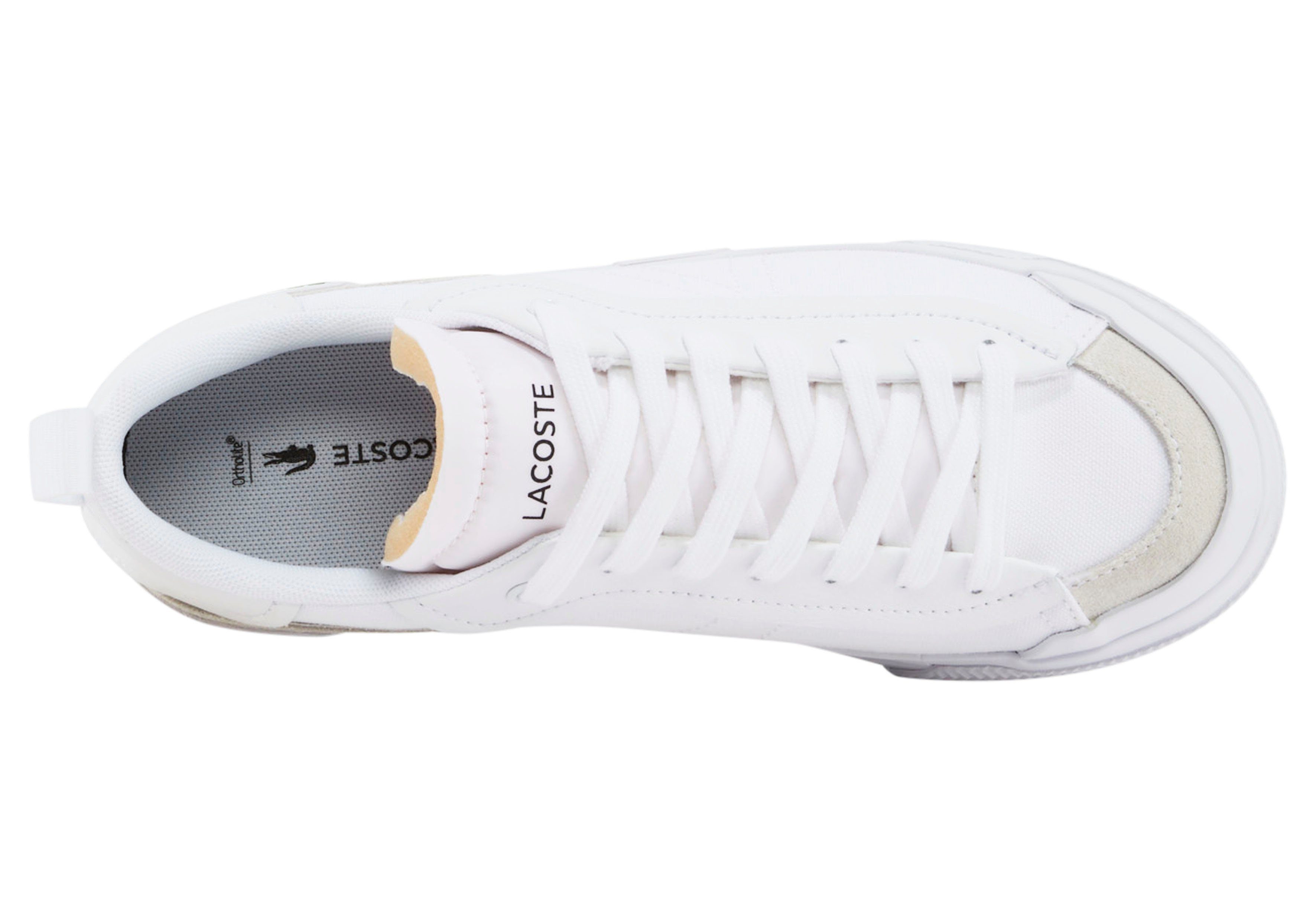 Lacoste L004 PLATFORM 123 1 CFA Sneaker weiß