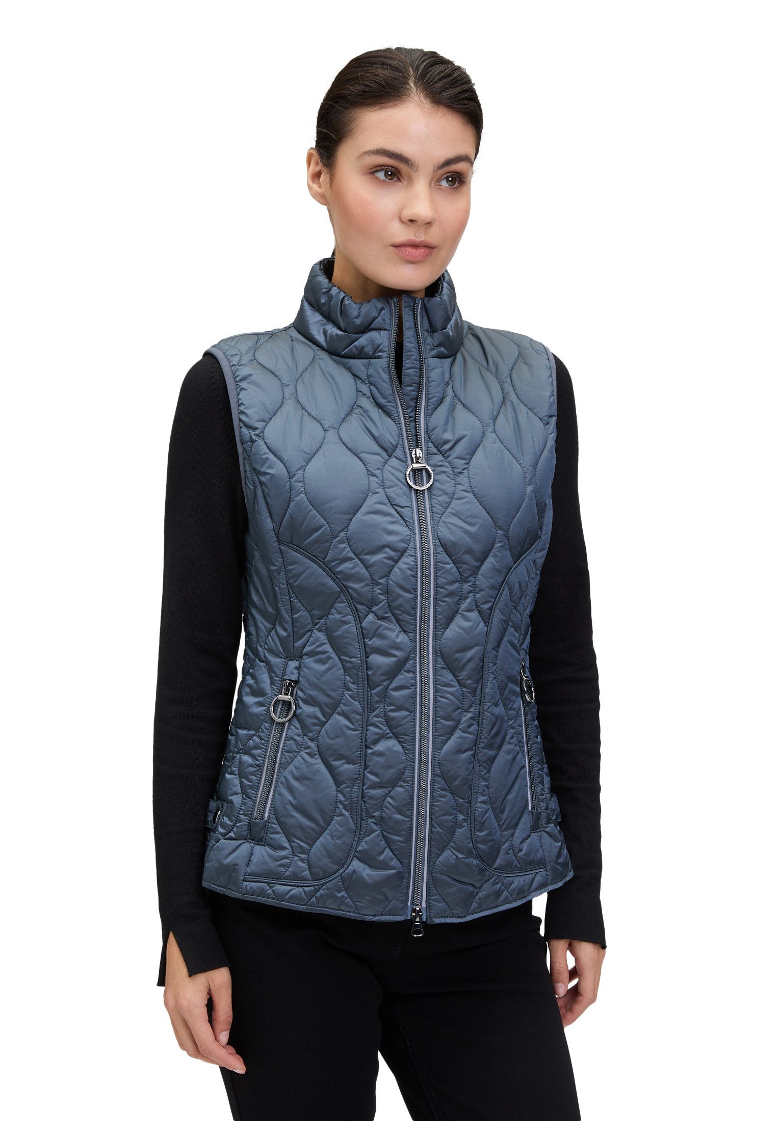 Betty Barclay Strickweste Damen Steppweste mit Stehkragen günstig online kaufen