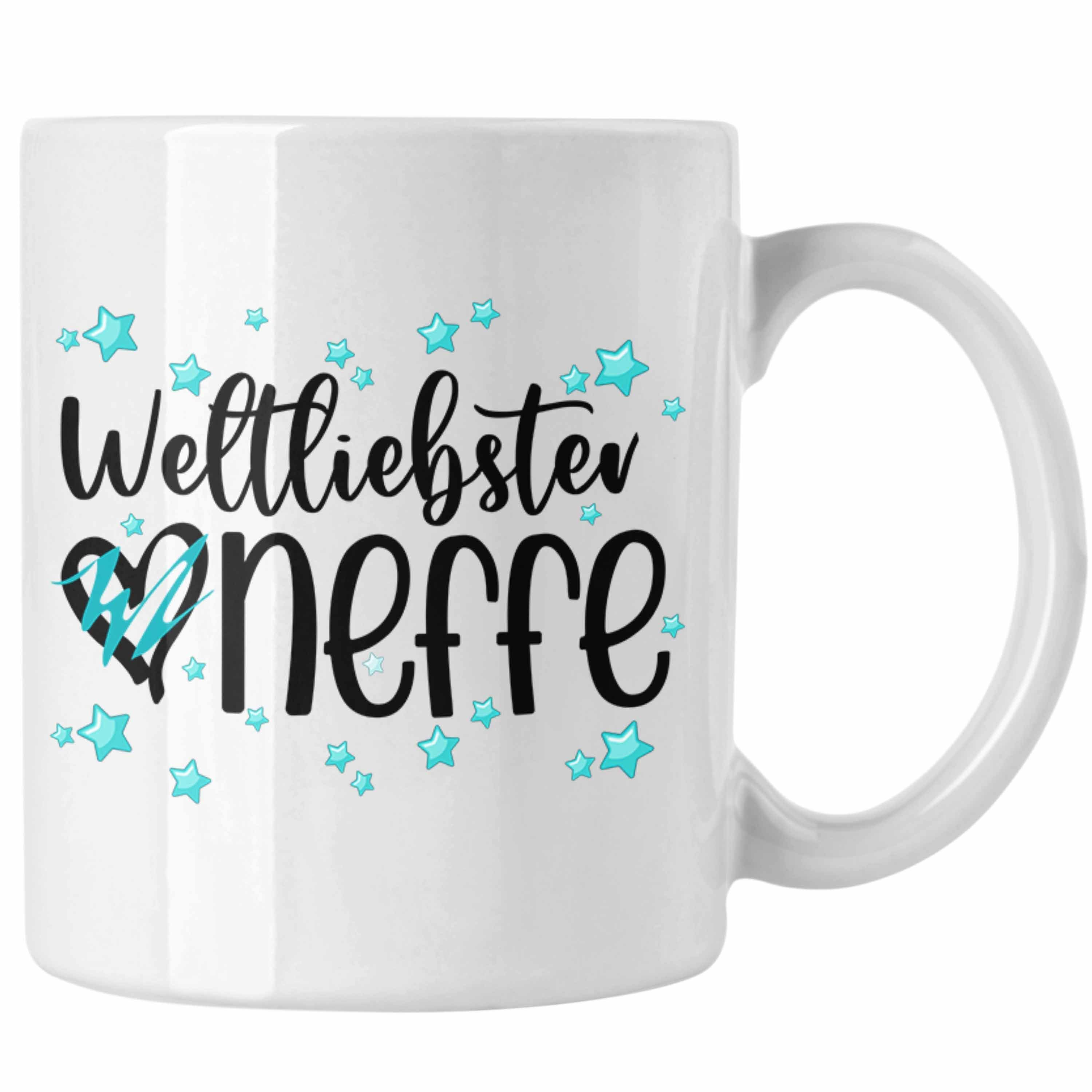 Tante Weiss Kaffeetasse Tasse Weltliebster Trendation Tasse Geschenk Neffe Geschenkidee Neffe - Onkel Trendation von