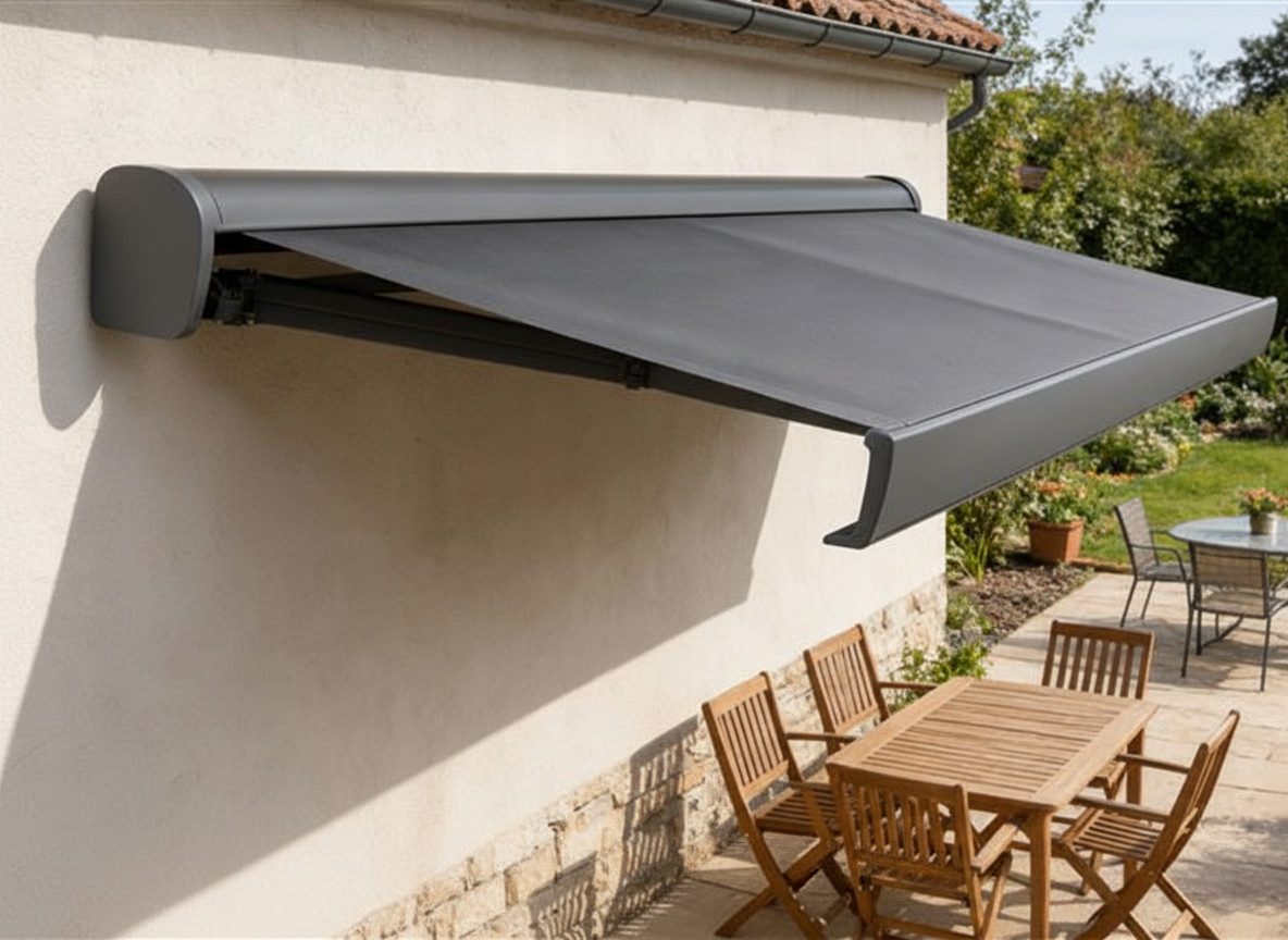 KONIFERA Halbkassettenmarkise Madrid Pro Motorisierung & verschiedene Größen erhältlich