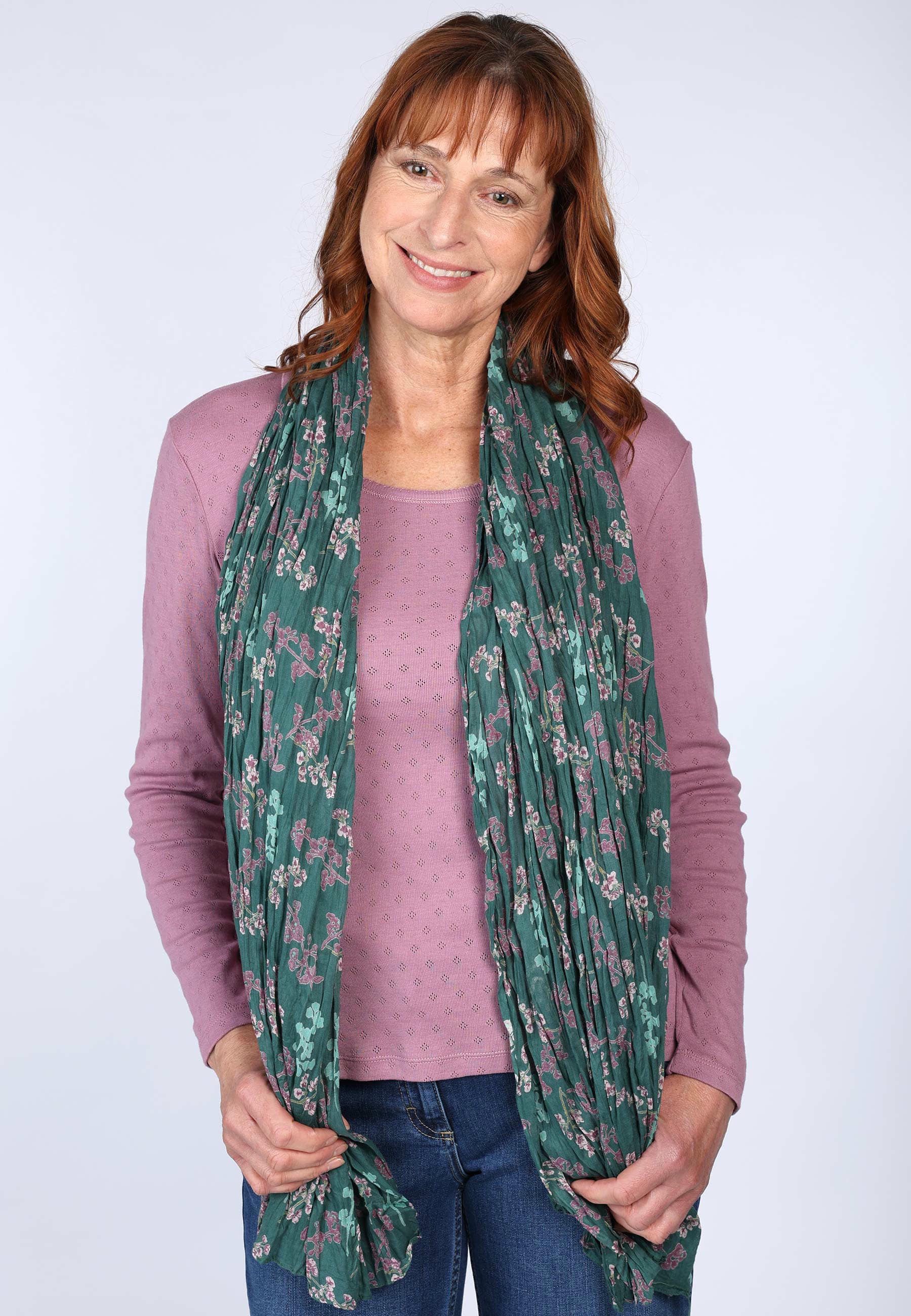 Sorgenfri Sylt Schal Leja floral günstig online kaufen