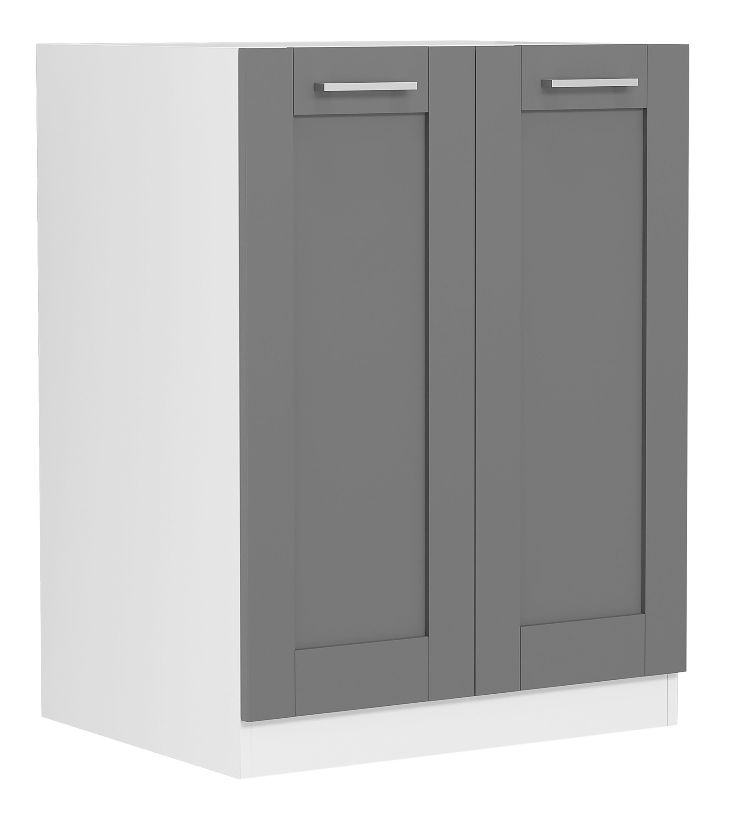 VCM Unterschrank Küchenschrank 60 cm Unterschrank Drehtüren Colura