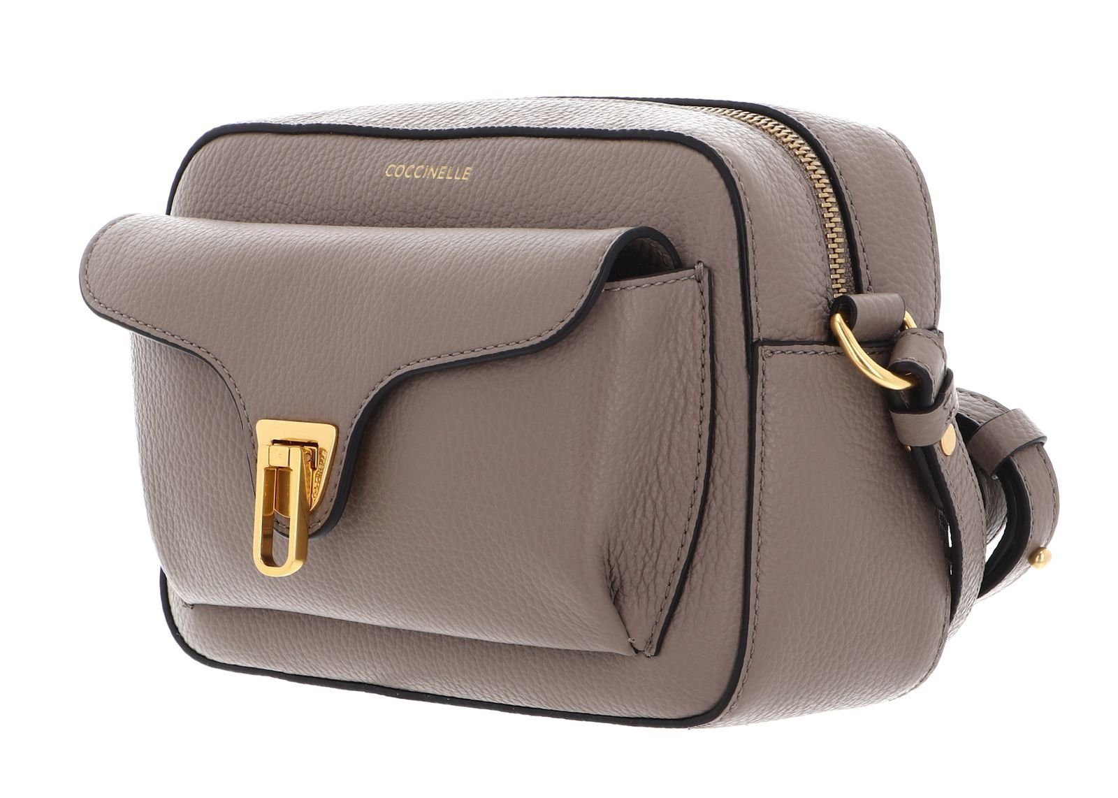 COCCINELLE Umhängetasche Camera Bag, aus echtem Rindsleder