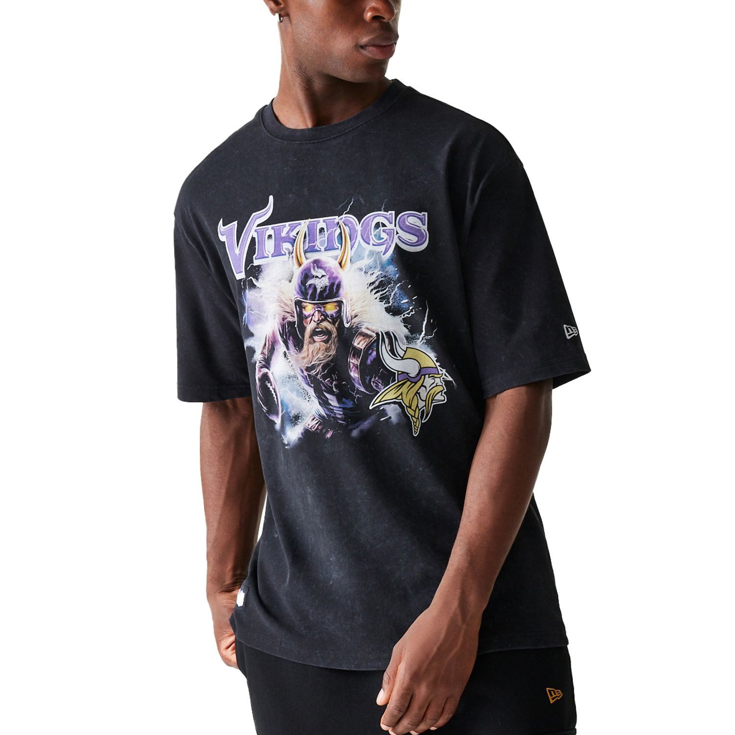 New Era Print-Shirt Oversized NFL PREMIUM Minnesota Vikings