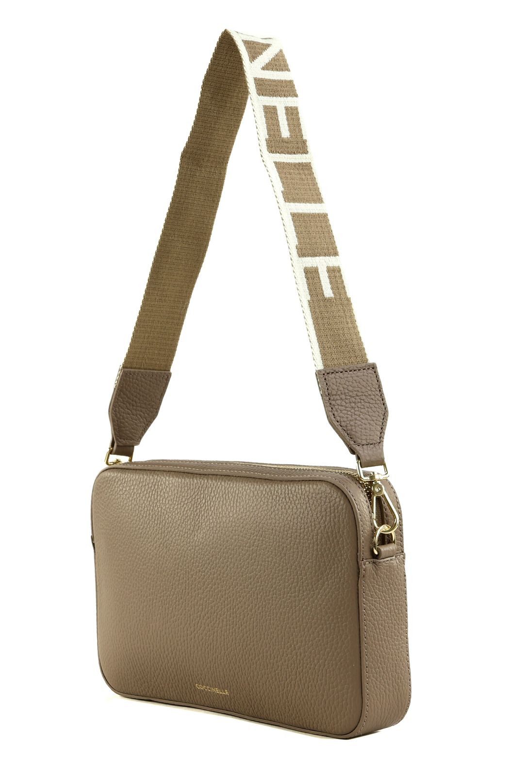 COCCINELLE Umhängetasche Mini Bag Grained Leather, aus echtem Rindsleder