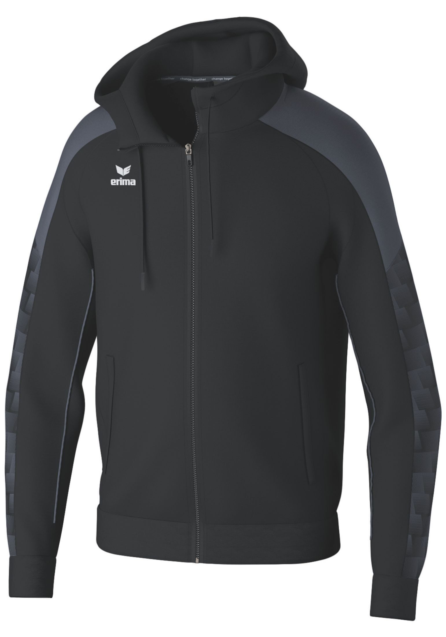 Erima Trainingsjacke EVO STAR Trainingsjacke mit Kapuze Herren