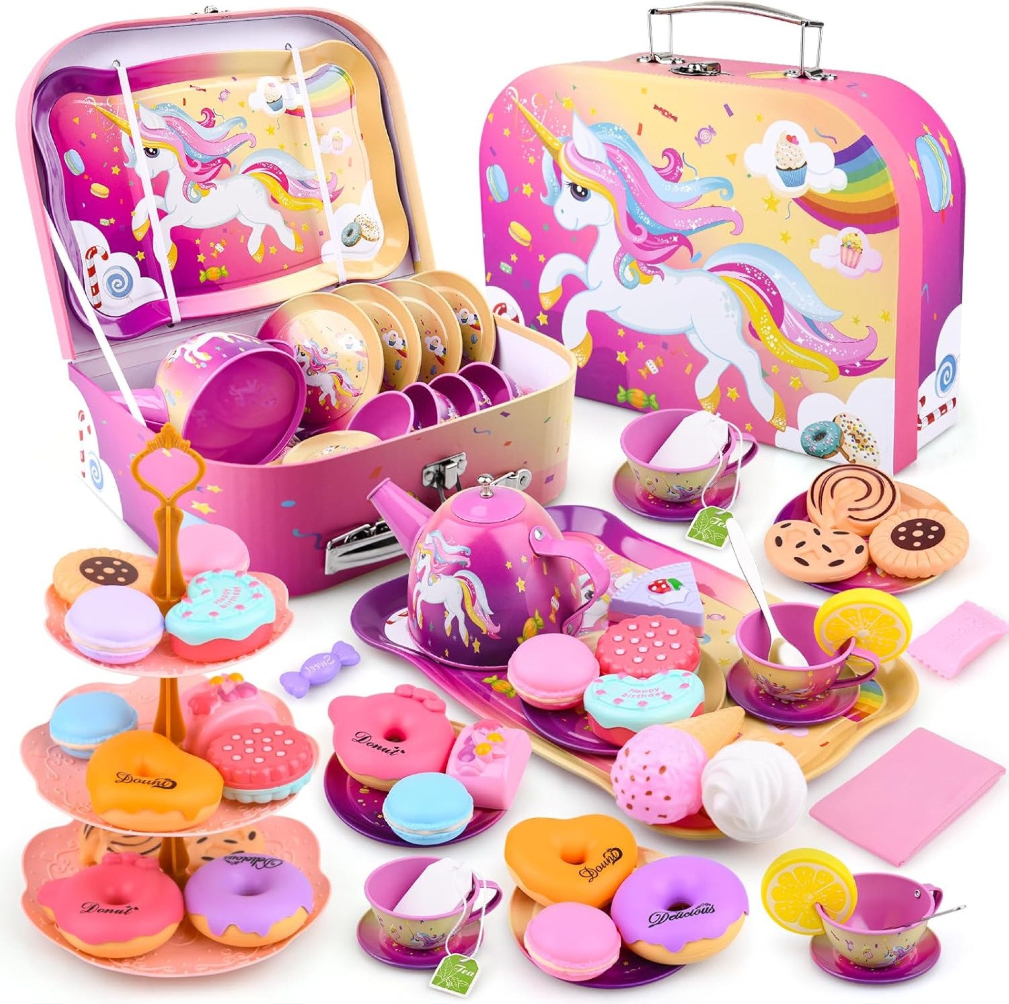 LA CUTE Spielküche Einhorn Teeservice Kinder günstig online kaufen