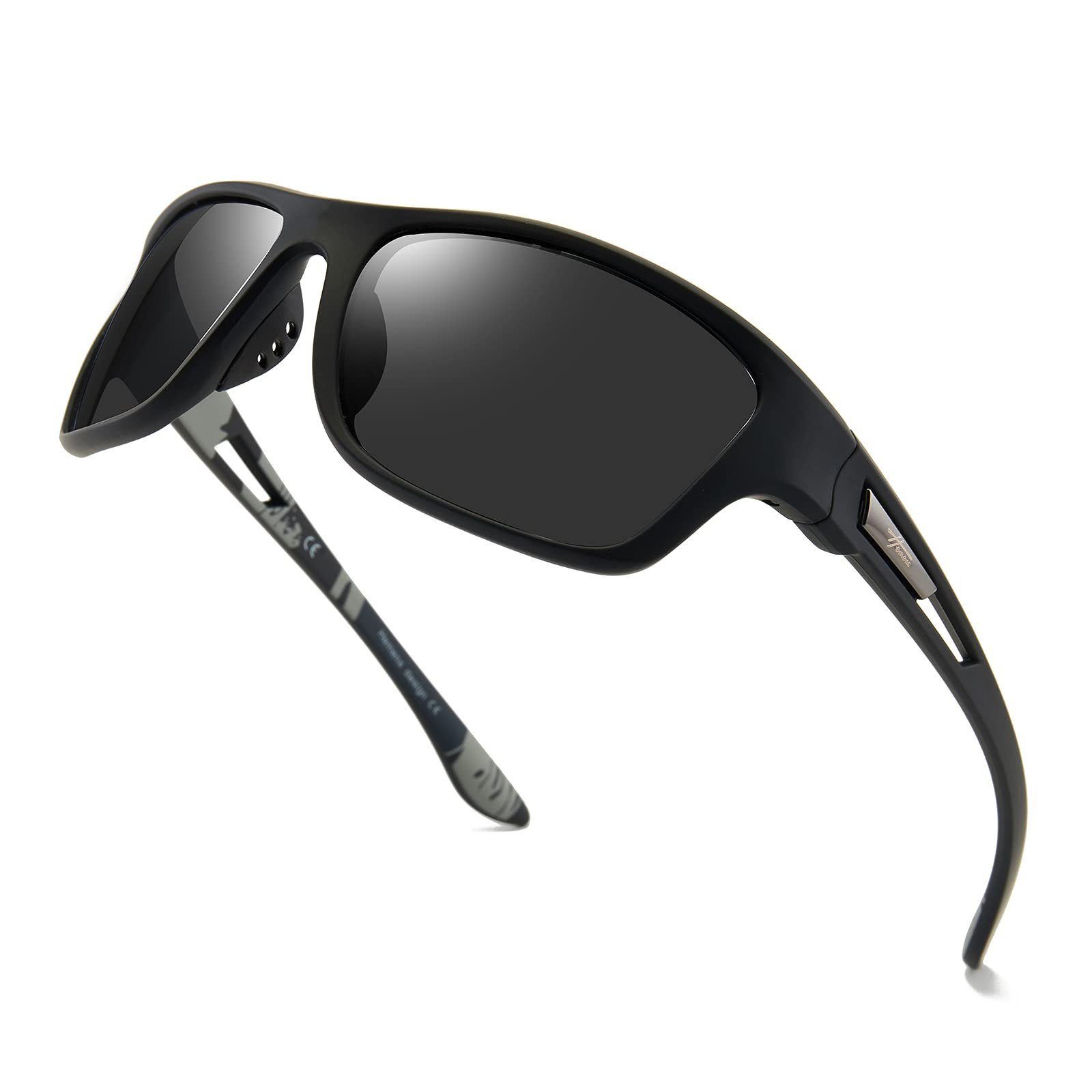 Haiaveng Sonnenbrille Sonnenbrille UV-Schutz und entspiegelte Sonnenbrille für draußen