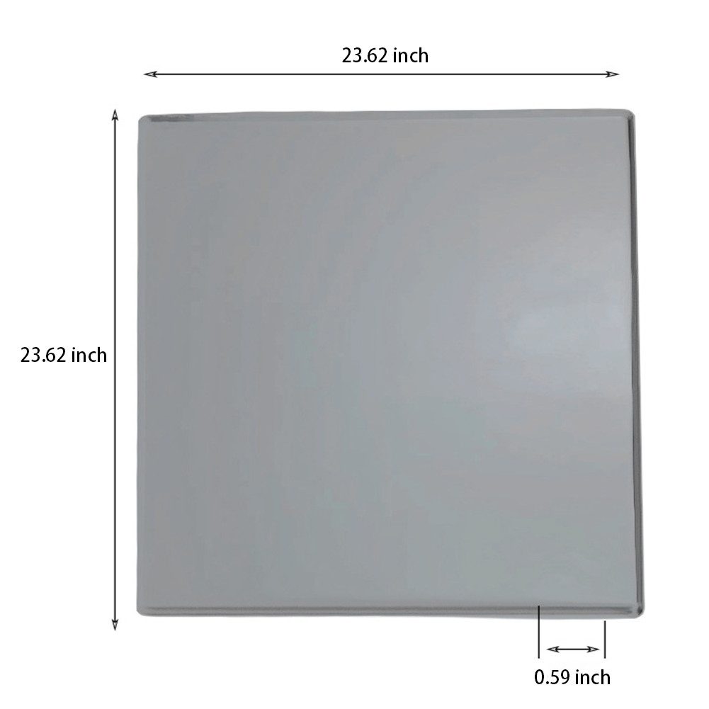GarveeMore Anti-Rutsch-Pad Antirutschmatte Waschmaschinen-Auflage rutschfest schwarz 50x60 cm