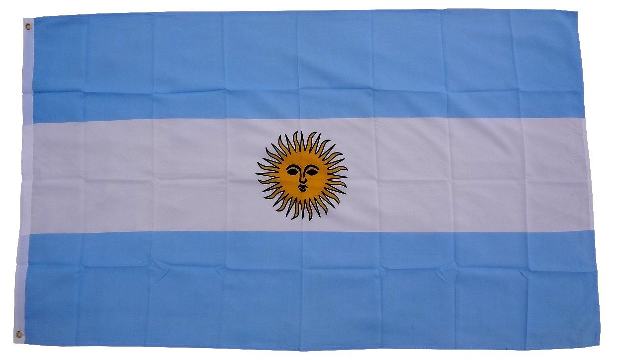 trends4cents Flagge Flagge 90 x 150 cm Hissfahne Bundesland Sturmflagge Hissfahne (Argentinien), für Fahnenmaste