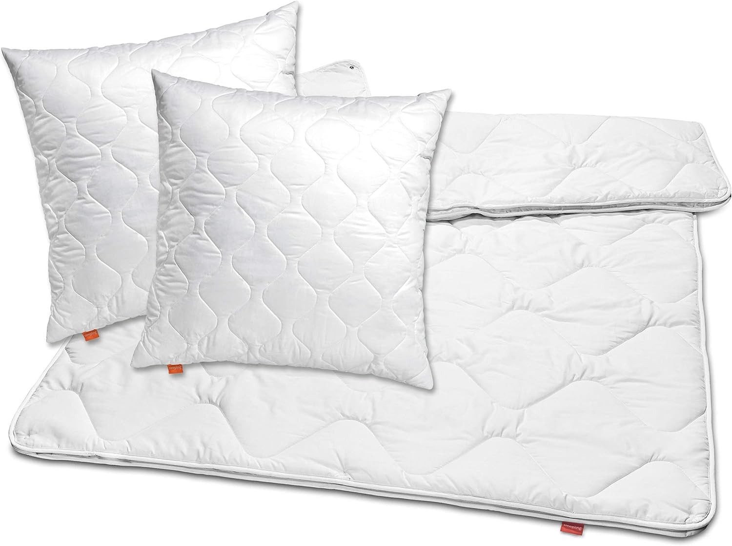 sleepling Bettdecke + Kopfkissen Bettwaren Set, günstig online kaufen