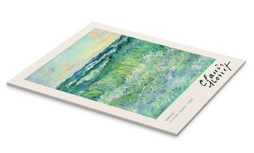 Posterlounge Acrylglasbild Claude Monet, Marine, Wohnzimmer Maritim Malerei