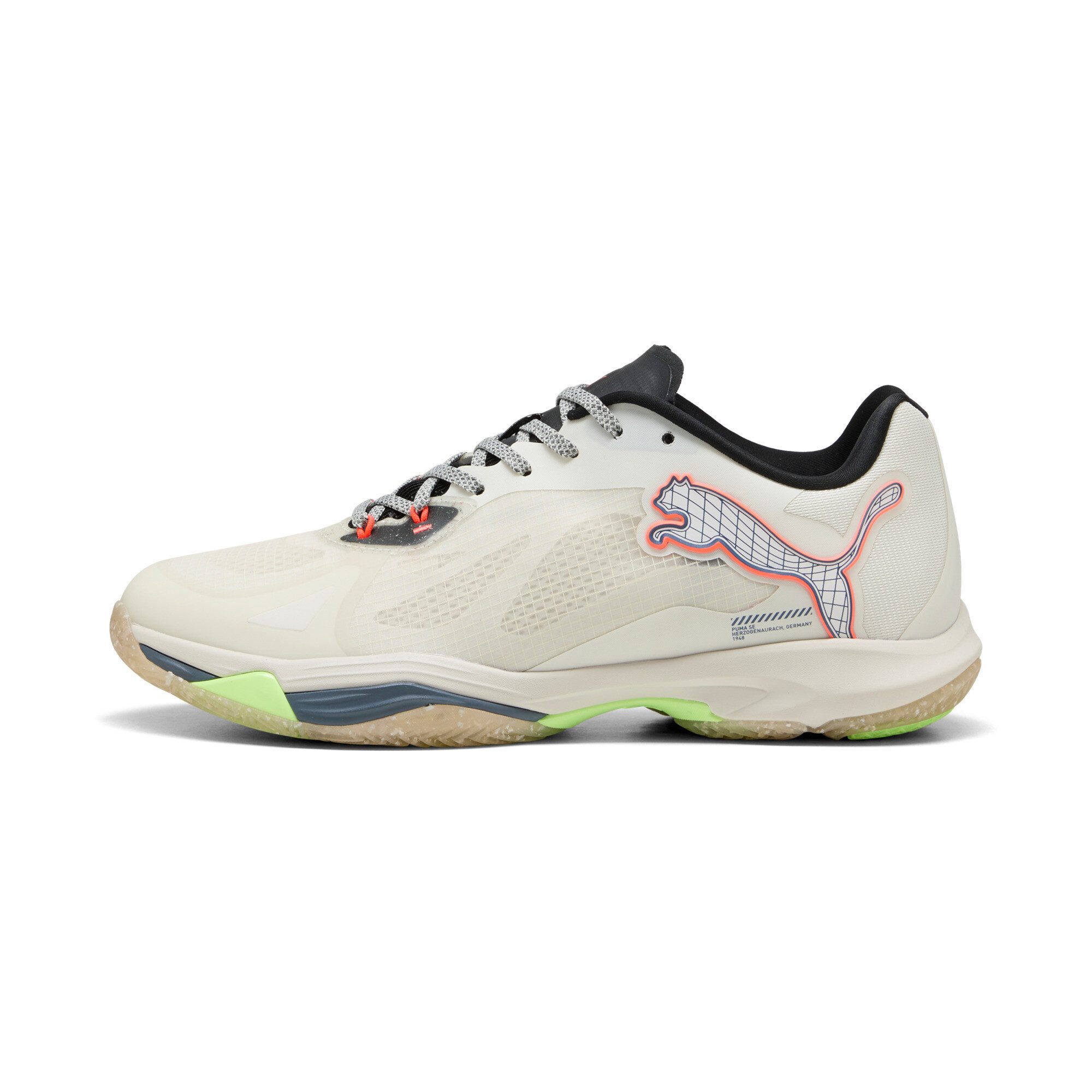PUMA Vantage Nitro FOREVER.BETT PUMA WHITE-GREY DAWN-SAFETY YE Handballschuh
