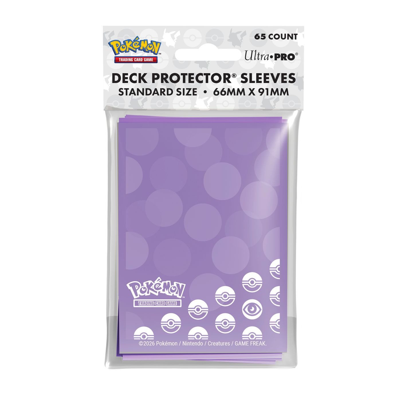 UltraPRO Sammelkarte Sleeves - Pokemon Energy - Psychic Type (65 Sleeves) #16746
