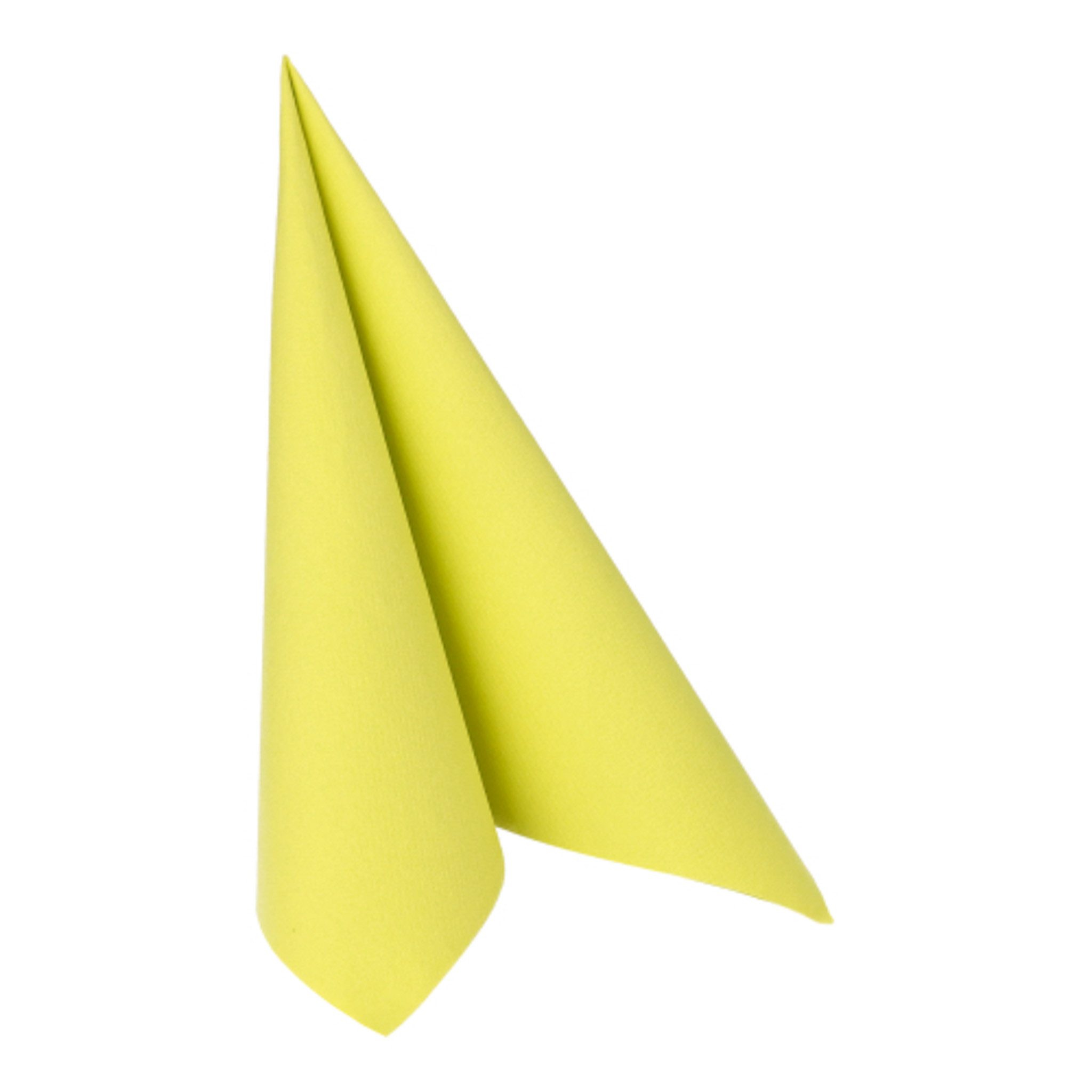 PAPSTAR Papierserviette, Servietten stoffähnlich 40x40cm Royal Collection 50 Stück Hellgrün