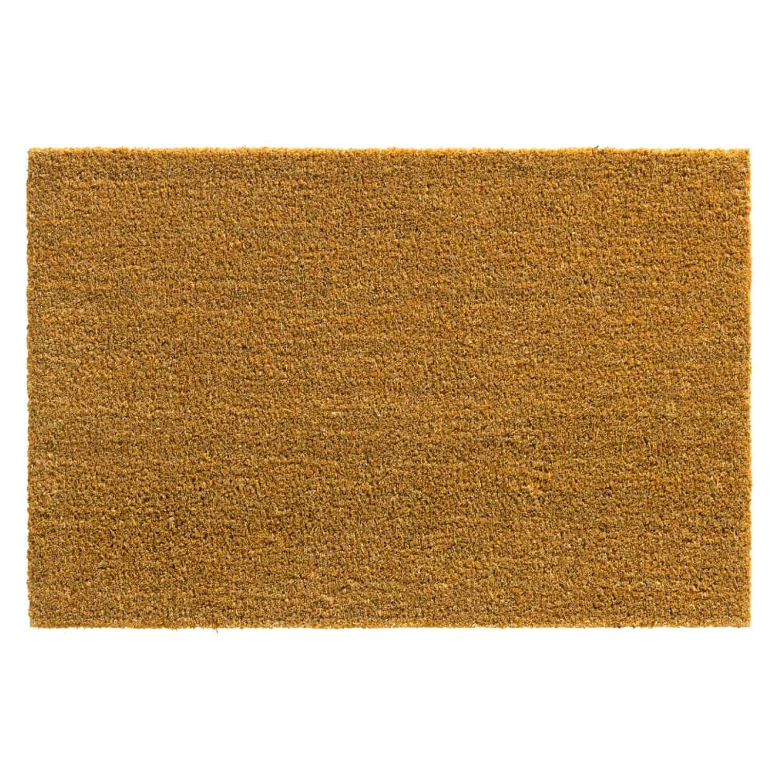 Nova Forma Fußmatte BREEZE, Türvorleger aus natürlichem Kokos - wetterfest für Außen und Innen
