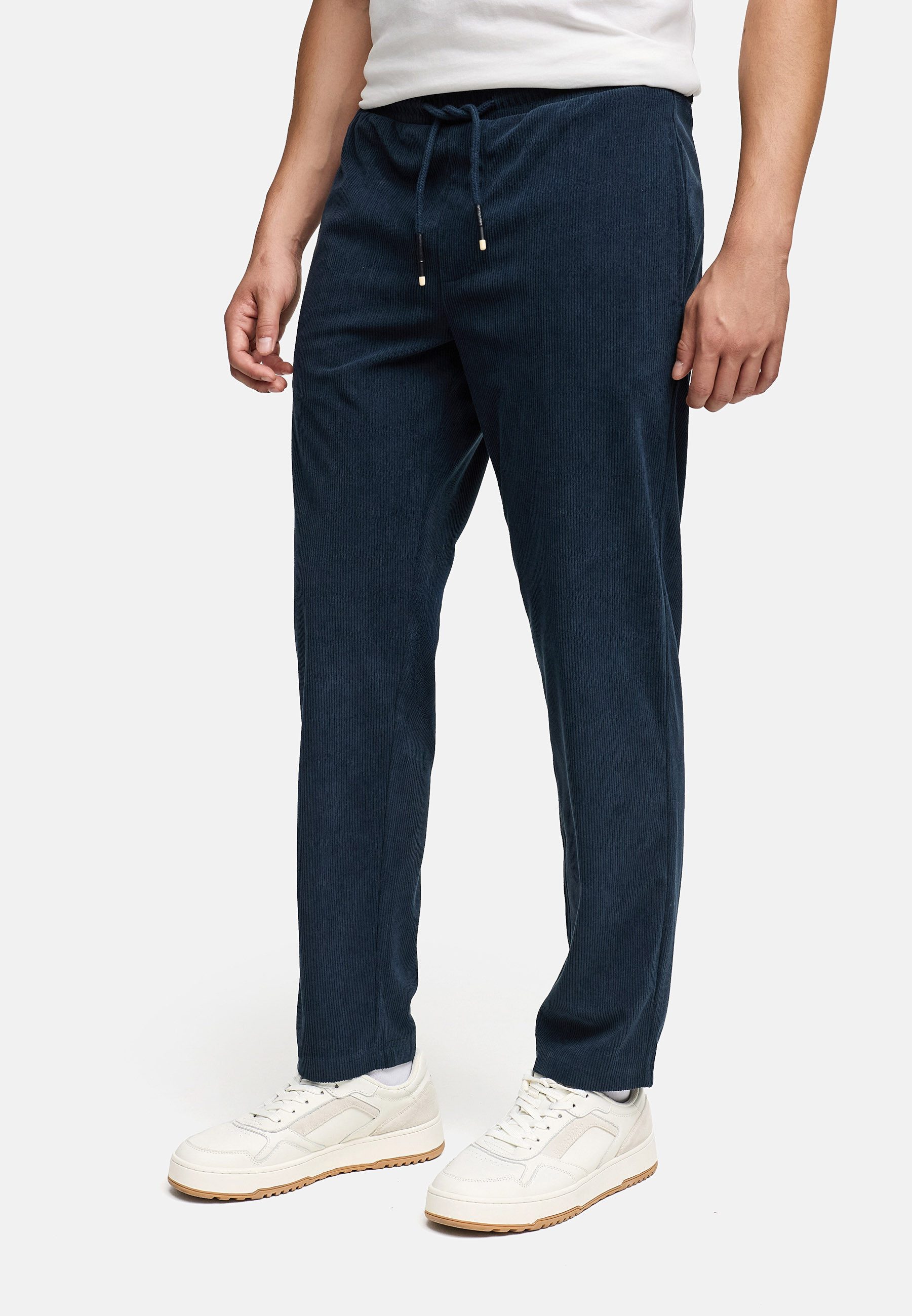Indicode Chinohose Herren INNemoto Pants Chino Hose Herrenhose mit elastischem Komfortbund
