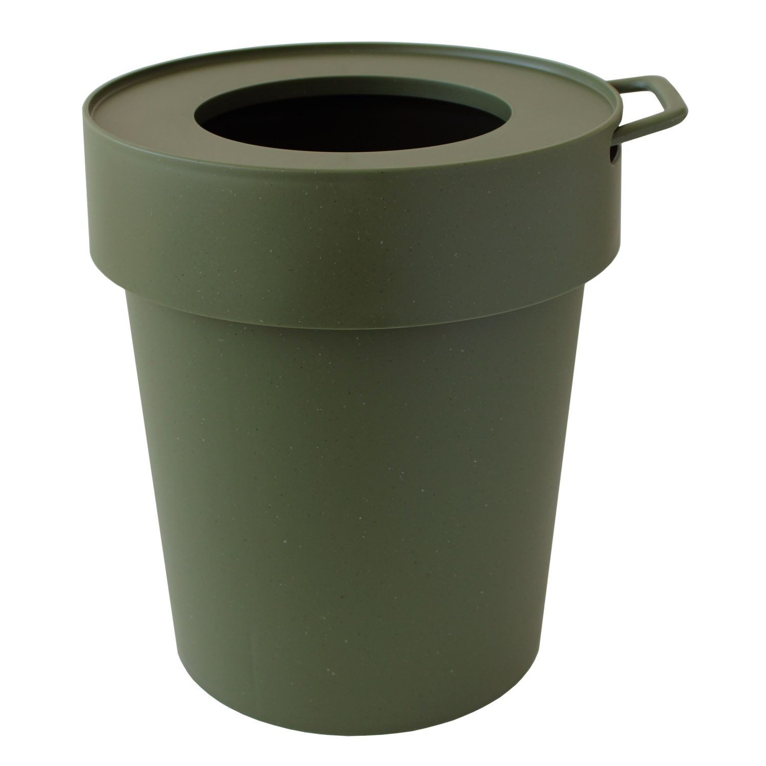 Hachiman Mülleimer Taptrash Khaki 10 l