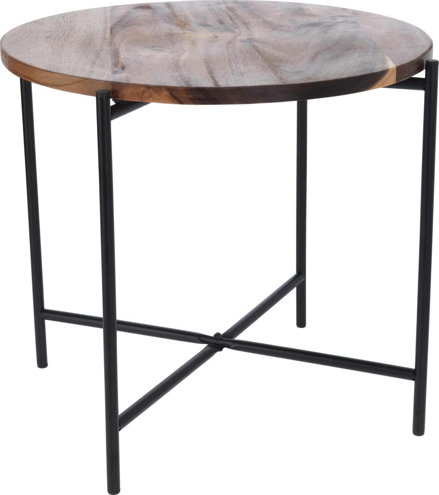 Koopman Beistelltisch Braun (1-St), Akazienholz, 45x38cm, günstig online kaufen