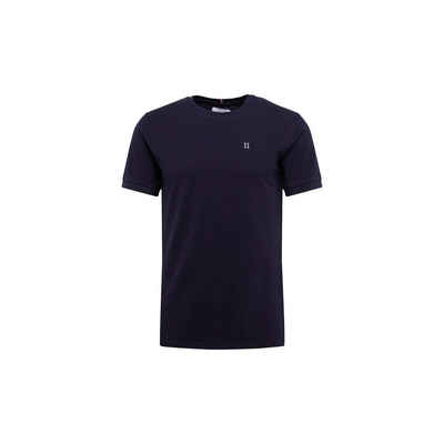 Les Deux T-Shirt marineblau passform textil (1-tlg)