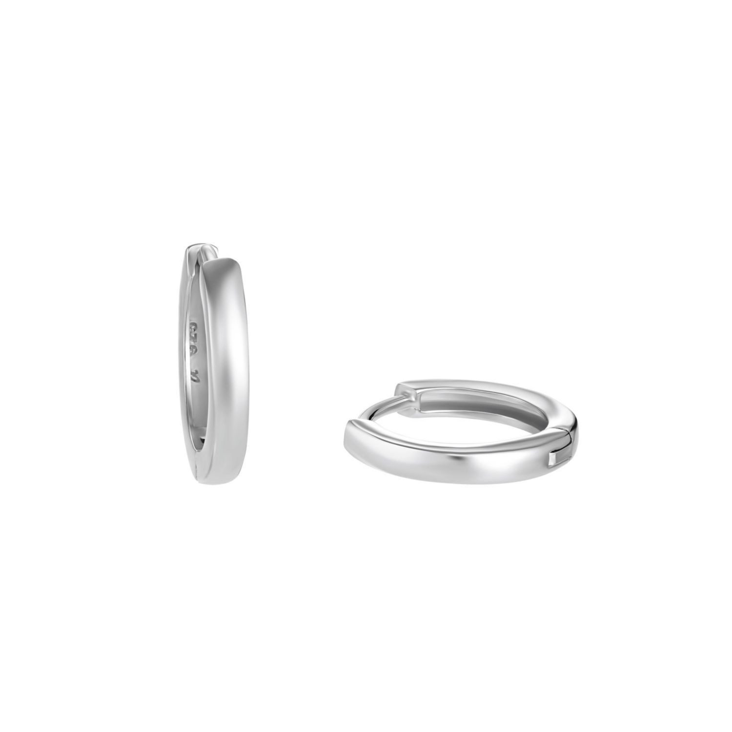 Amor Paar Creolen Amor Creolen für Damen, 925 Sterling Silber (Creole, 2-tlg)