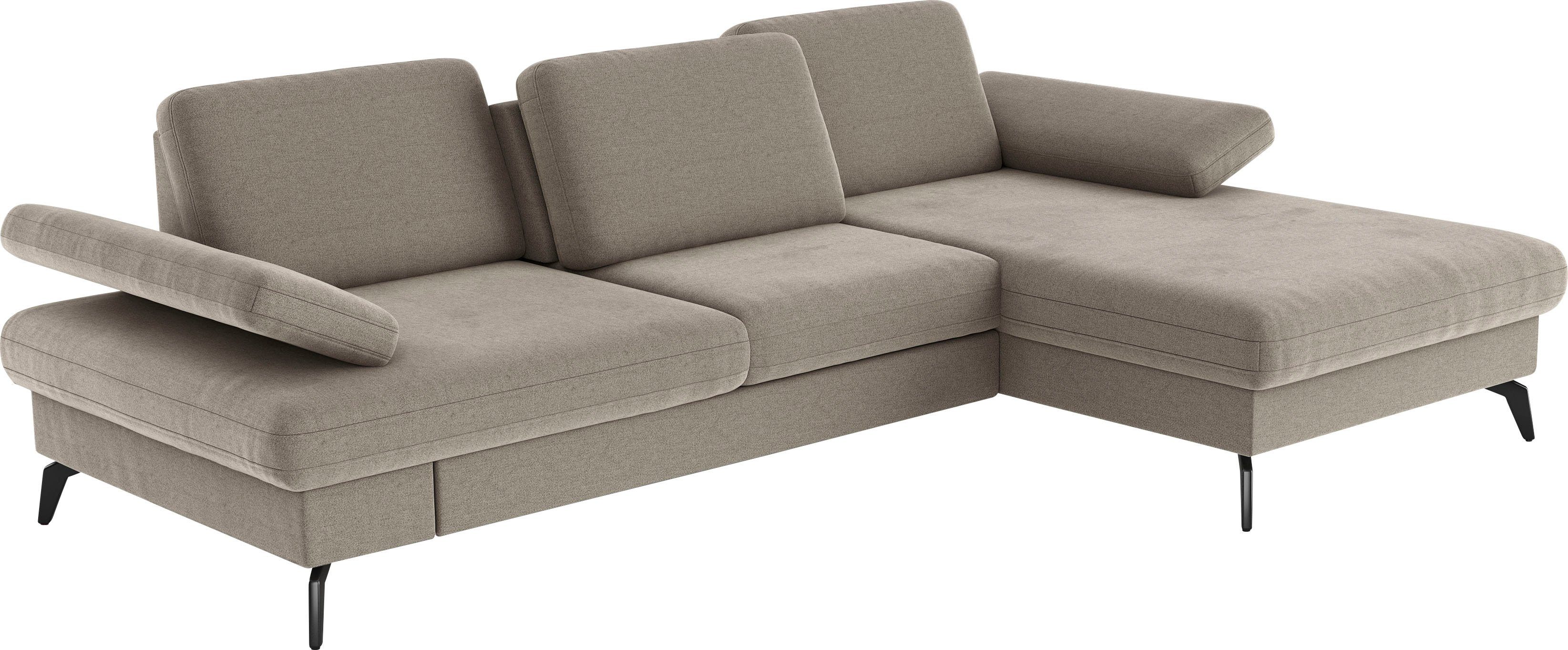 sit&more Ecksofa "Morris L-Form, inkl. Sitztiefenverstellung", wahlweise mi günstig online kaufen