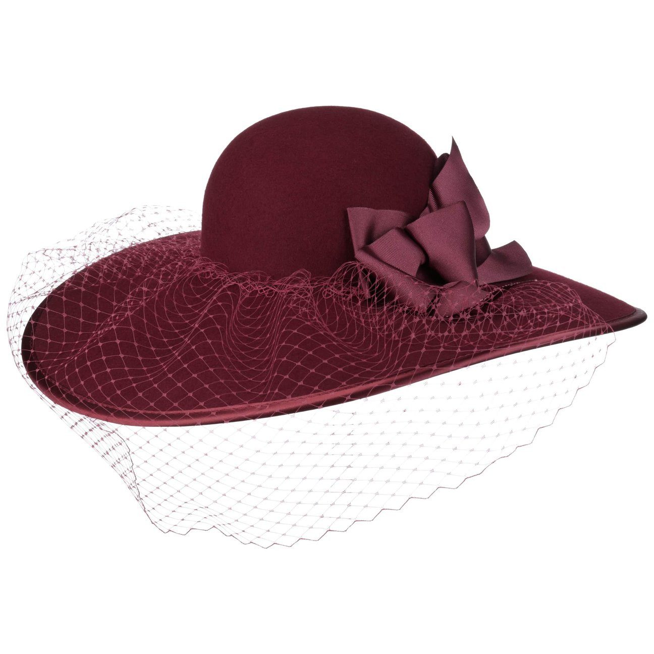 Lierys Filzhut (1-St) Wollhut mit Kinnband, Made in Italy