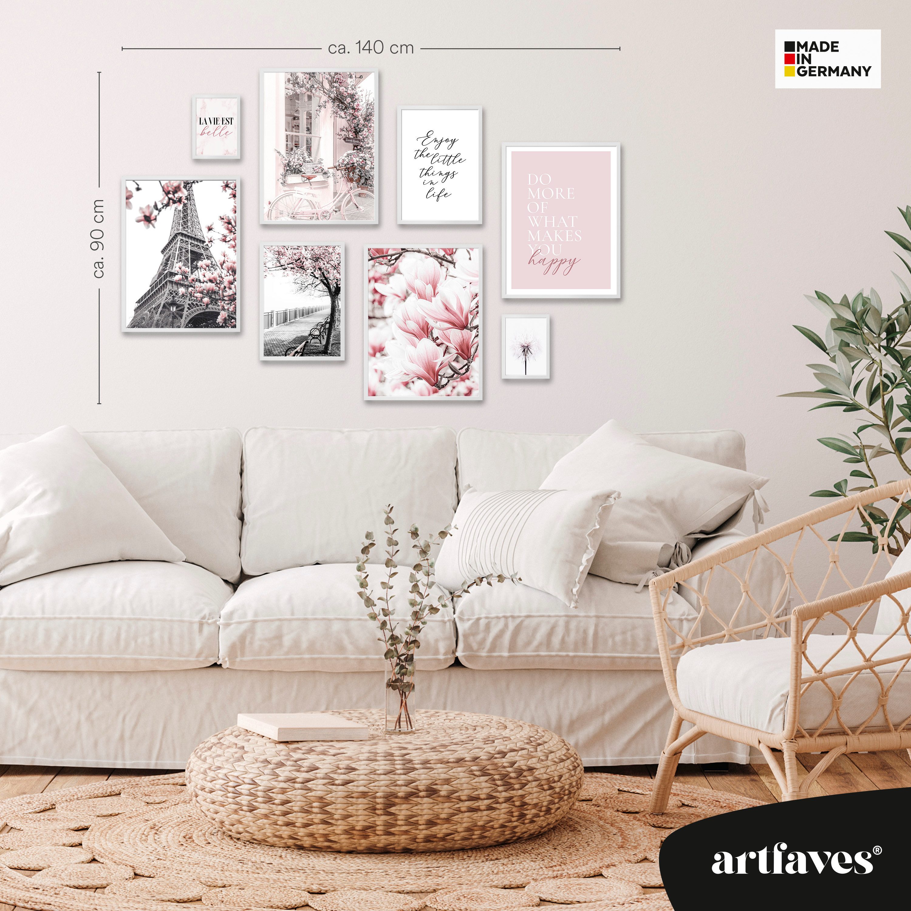 ARTFAVES Bilder-Collage Poster Set - SPRING günstig online kaufen