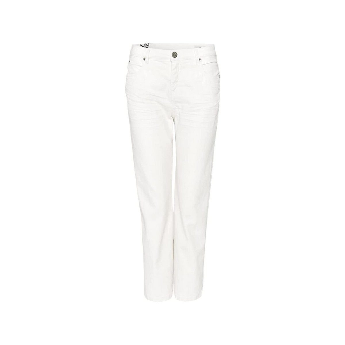 OPUS 5-Pocket-Jeans weiß (1-tlg)