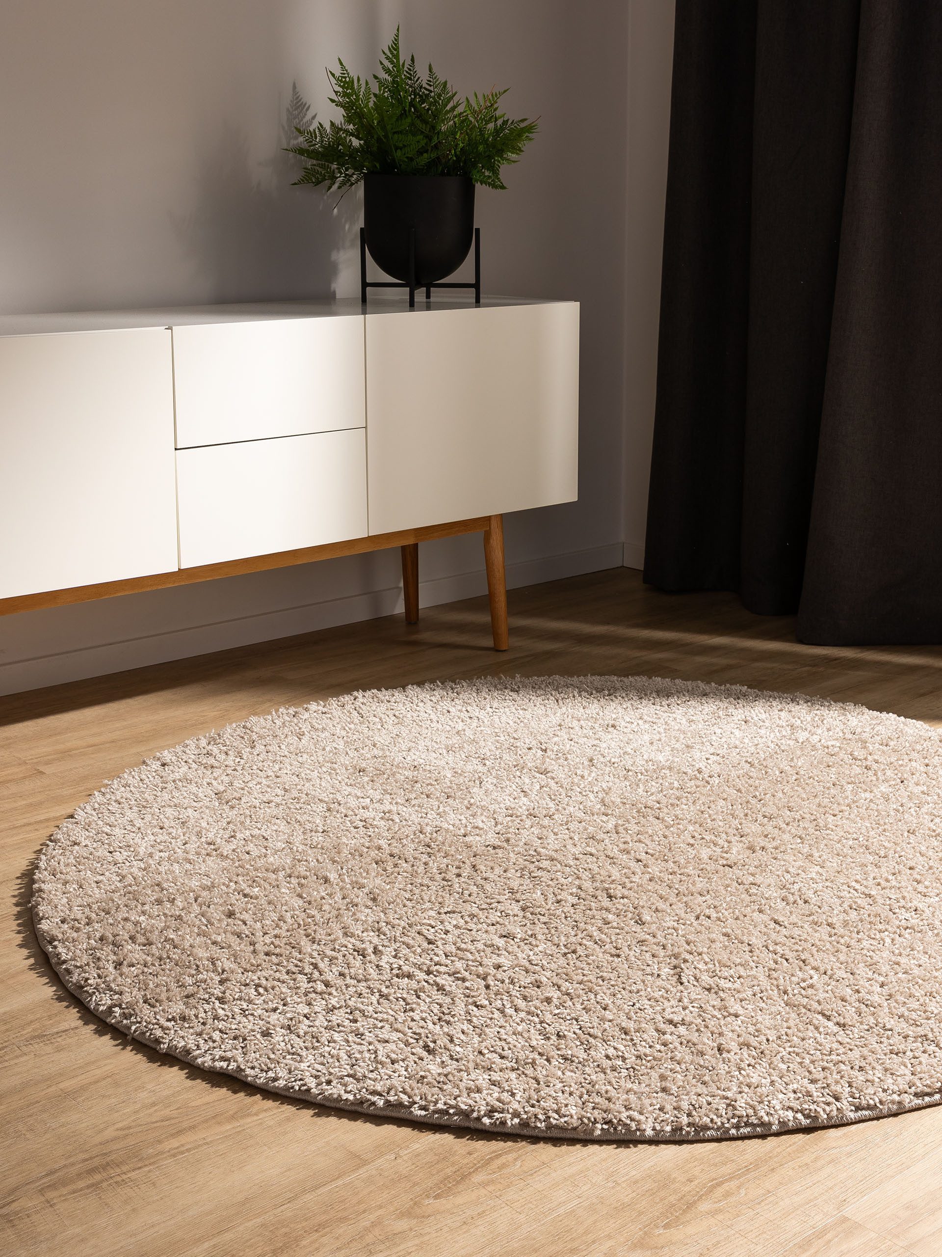 benuta Hochflor-Teppich Soho, rund, Höhe: 31 günstig online kaufen