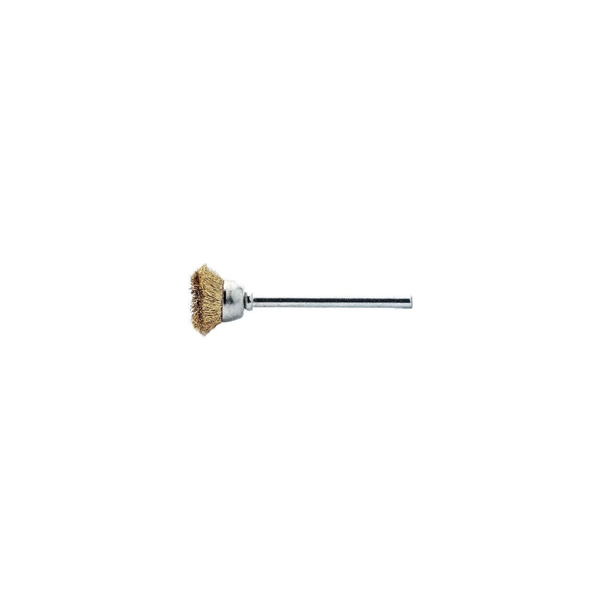 Lessmann Rundbürste Lessmann Miniatur-Topfbürste Messingdraht 0,10 mm, Bürsten-⌀ 15 mm