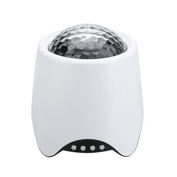 ECSEE LED-Sternenhimmel, Farbwechsler, LED Nachtlicht, 14 Lichteffekt, Bluetooth, Fernbedienung, 16 Musik, Timing, für Schlafzimmer/Baby/Kinder/Erwachsene