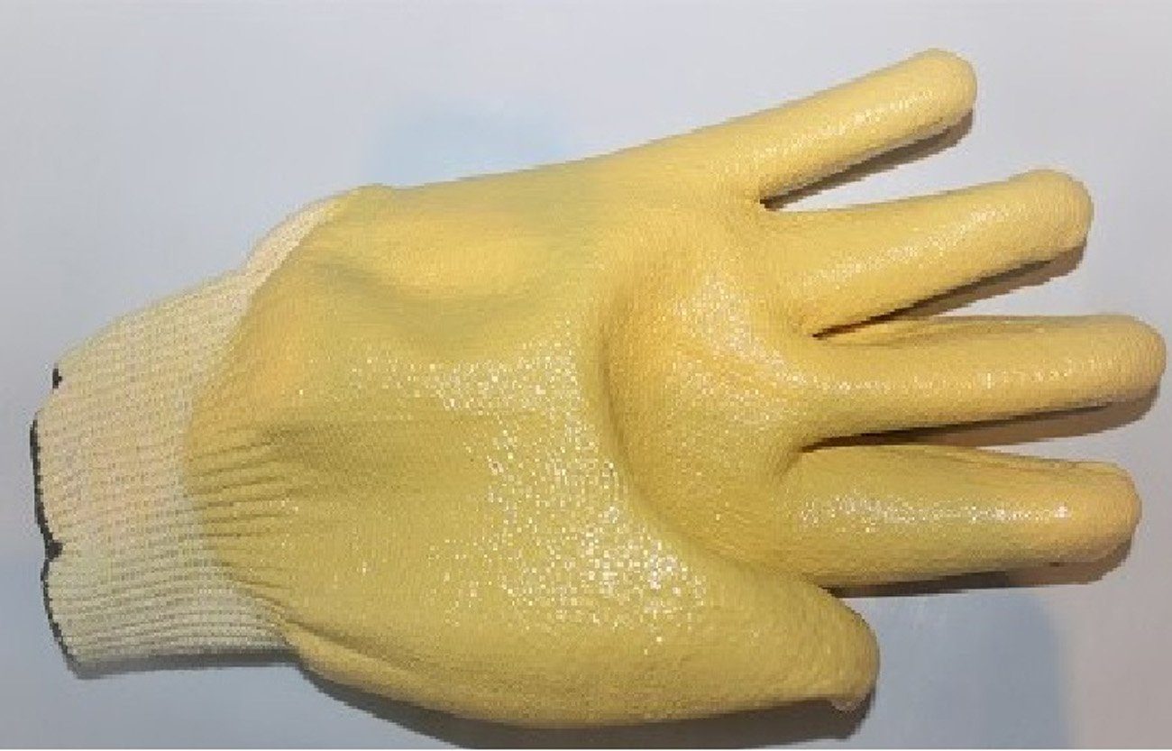 myMAW 10 Schnittschutzhandsc… Gr. K-NIT Schnittschutzhandschuhe Arbeits-Handschuhe gelb KCL 861