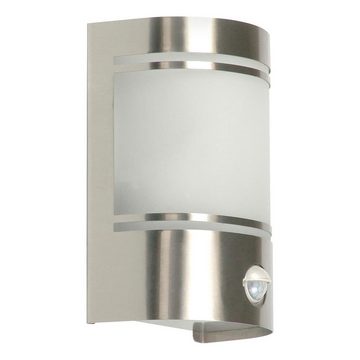 etc-shop Außen-Wandleuchte, Leuchtmittel inklusive, Warmweiß, LED 4 Watt Außen Lampe Wand Leuchte Bewegungsmelder Haus Tür Licht