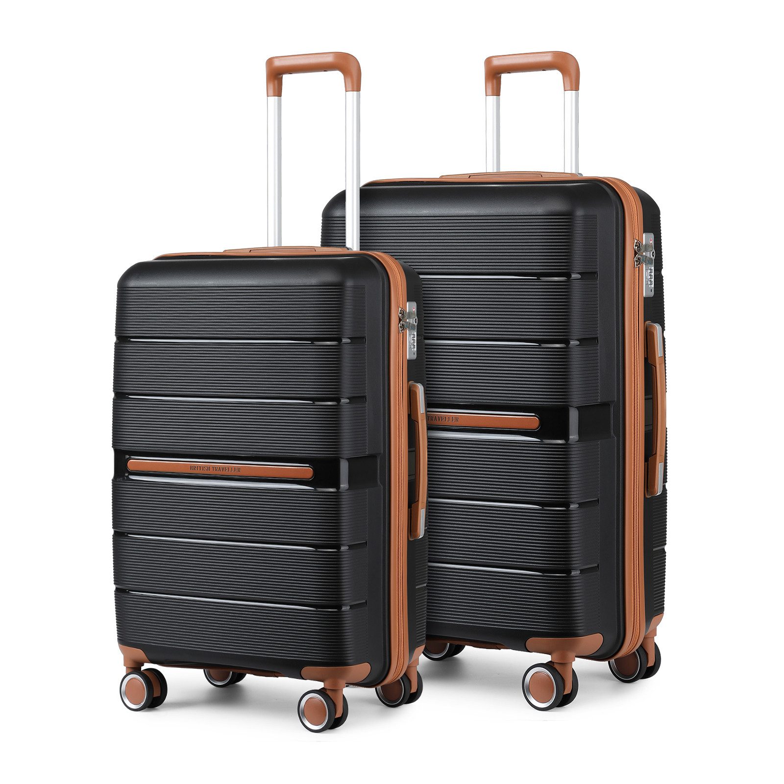 British Traveller Handgepäck-Trolley Reisekoffer Hartschalenkoffer aus günstig online kaufen