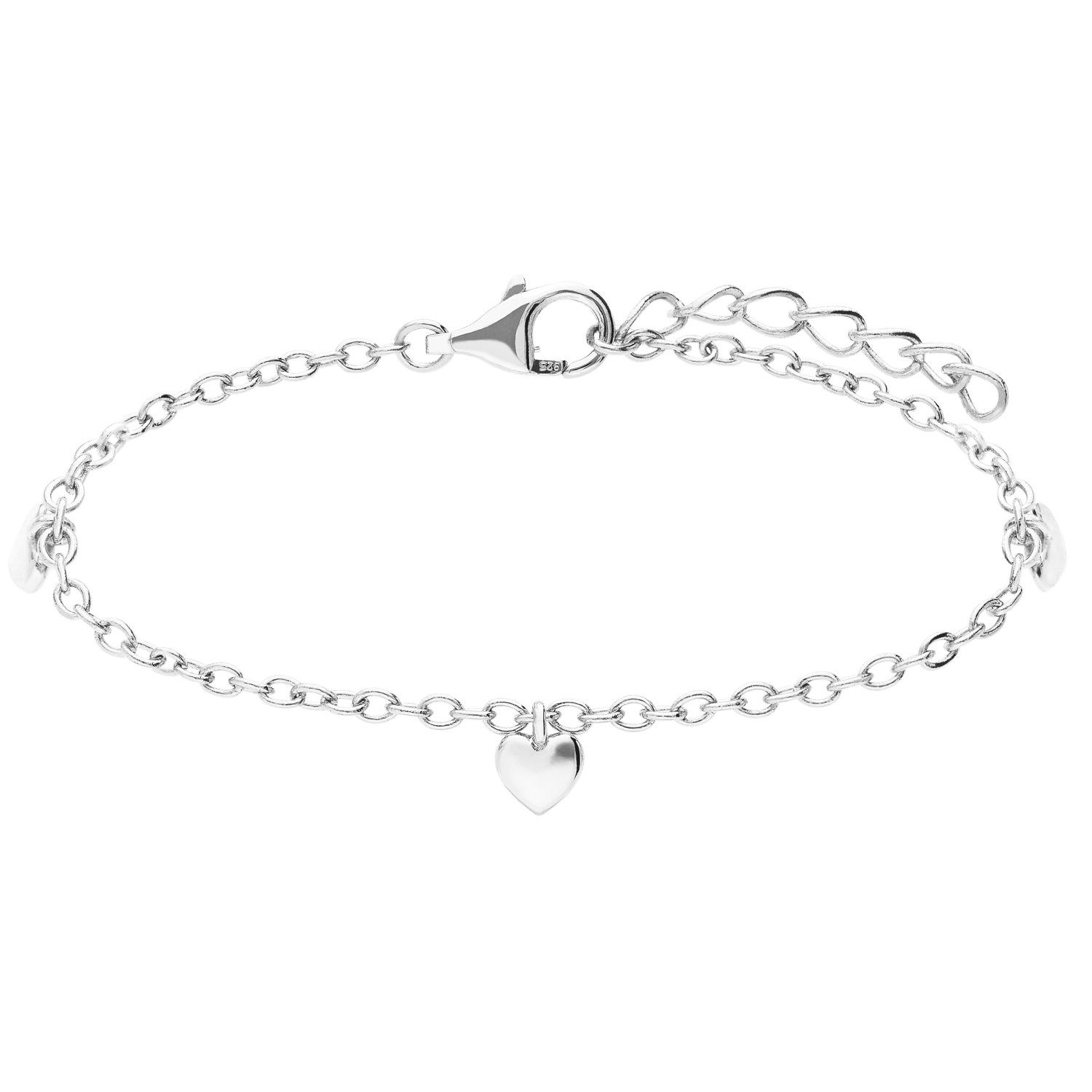 LUCARDI Charm-Armband Armband - 925 Silber - Silber - Kinder