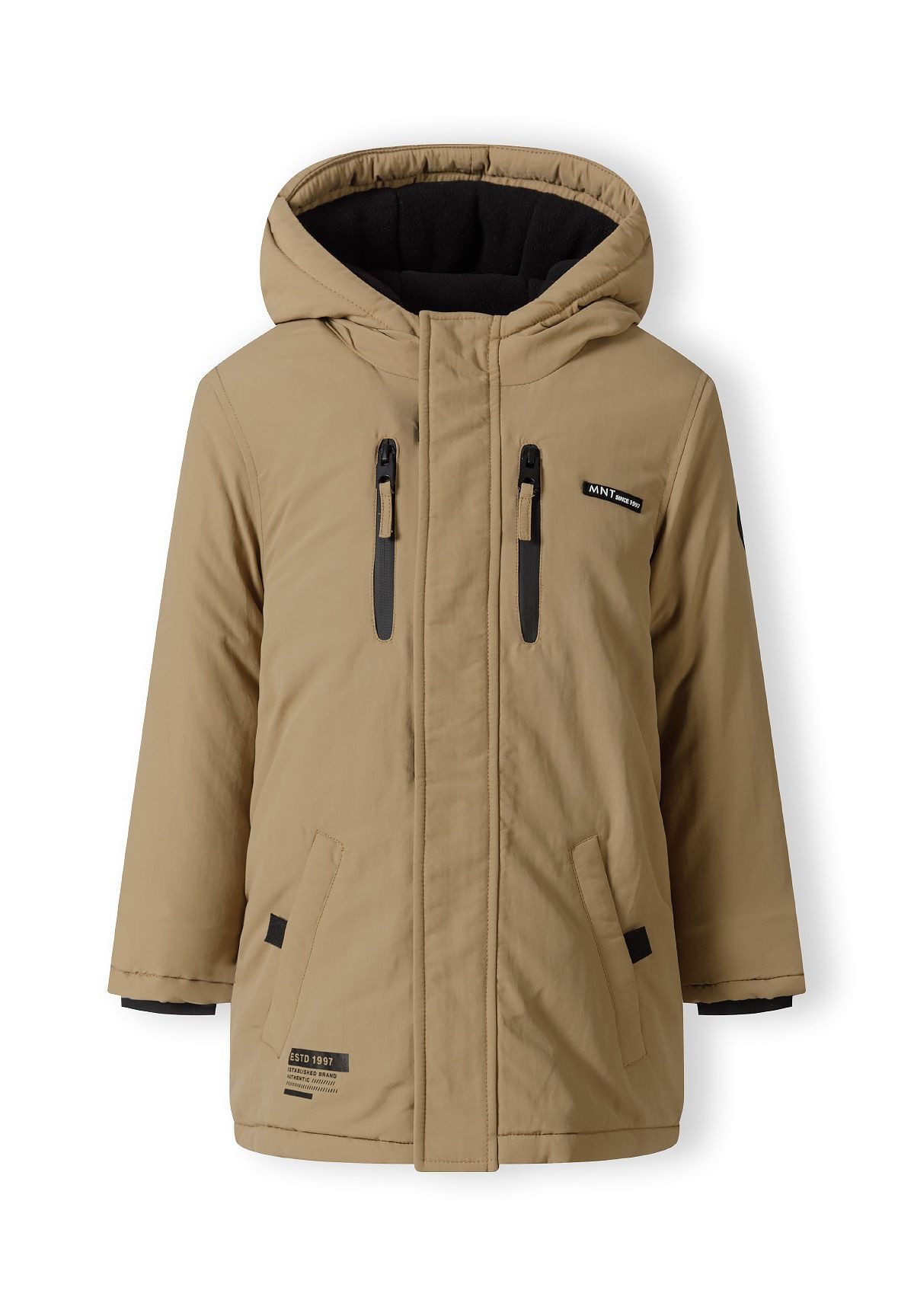 MINOTI Parka Gefütterte Jacke mit Teddyfütter (9m-8y)