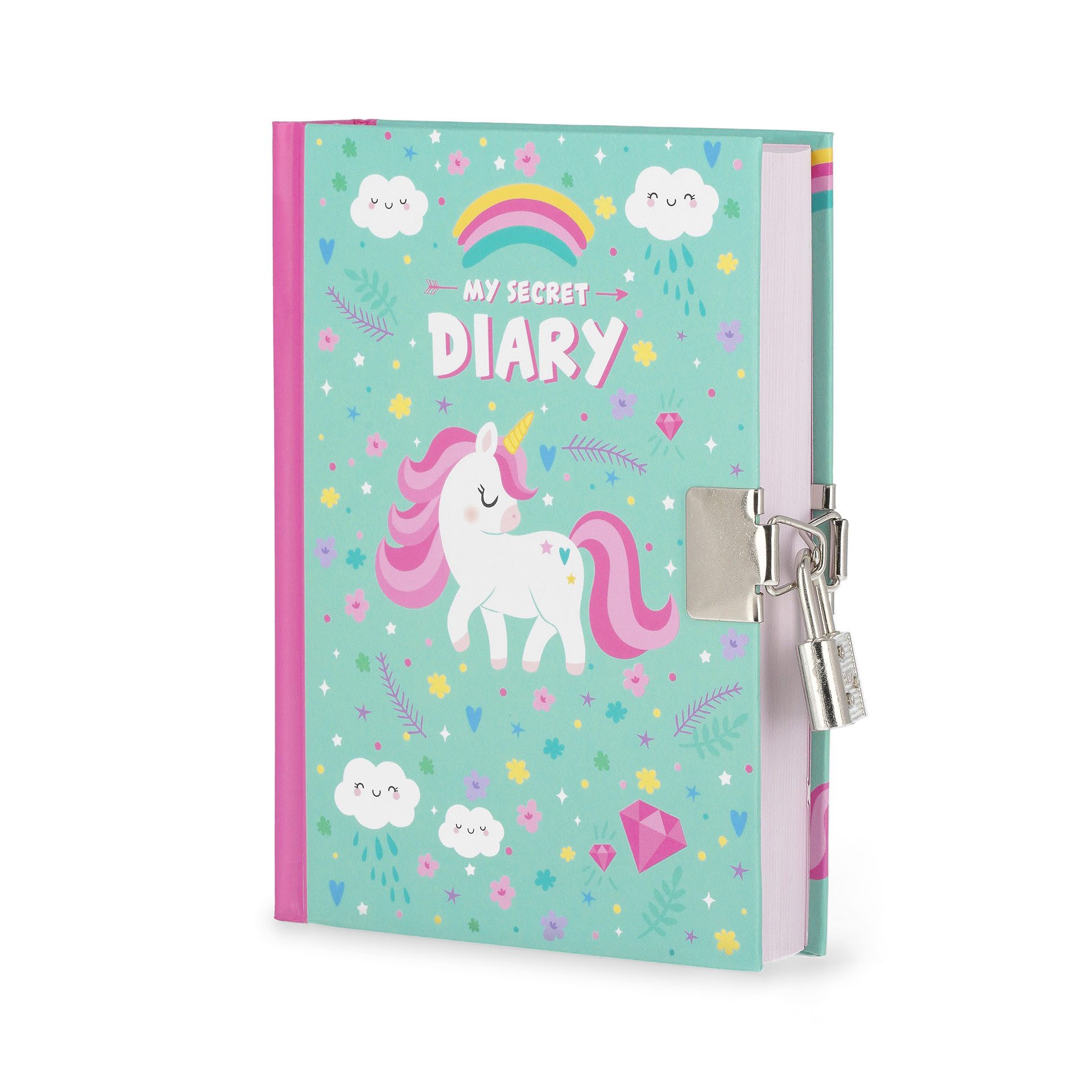Legami Tagebuch Legami Geheimes Tagebuch mit Vorhängeschloss My Secret Diary Einhorn