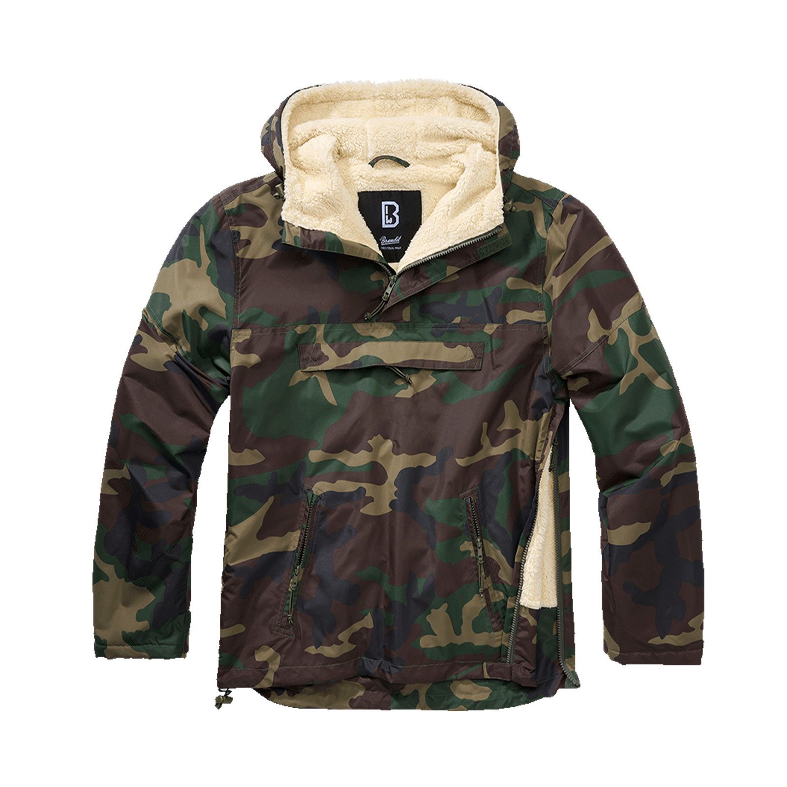 Brandit Regenjacke Herren Winter Jacke Regenjacke Windbreaker Teddyfell Sch günstig online kaufen