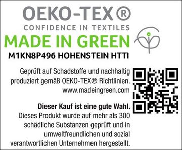 Egeria Handtuch Micro Touch, Walkfrottee (1-St), Streifenbordüre, extrem saugfähig & flauschig, 100% Baumwolle