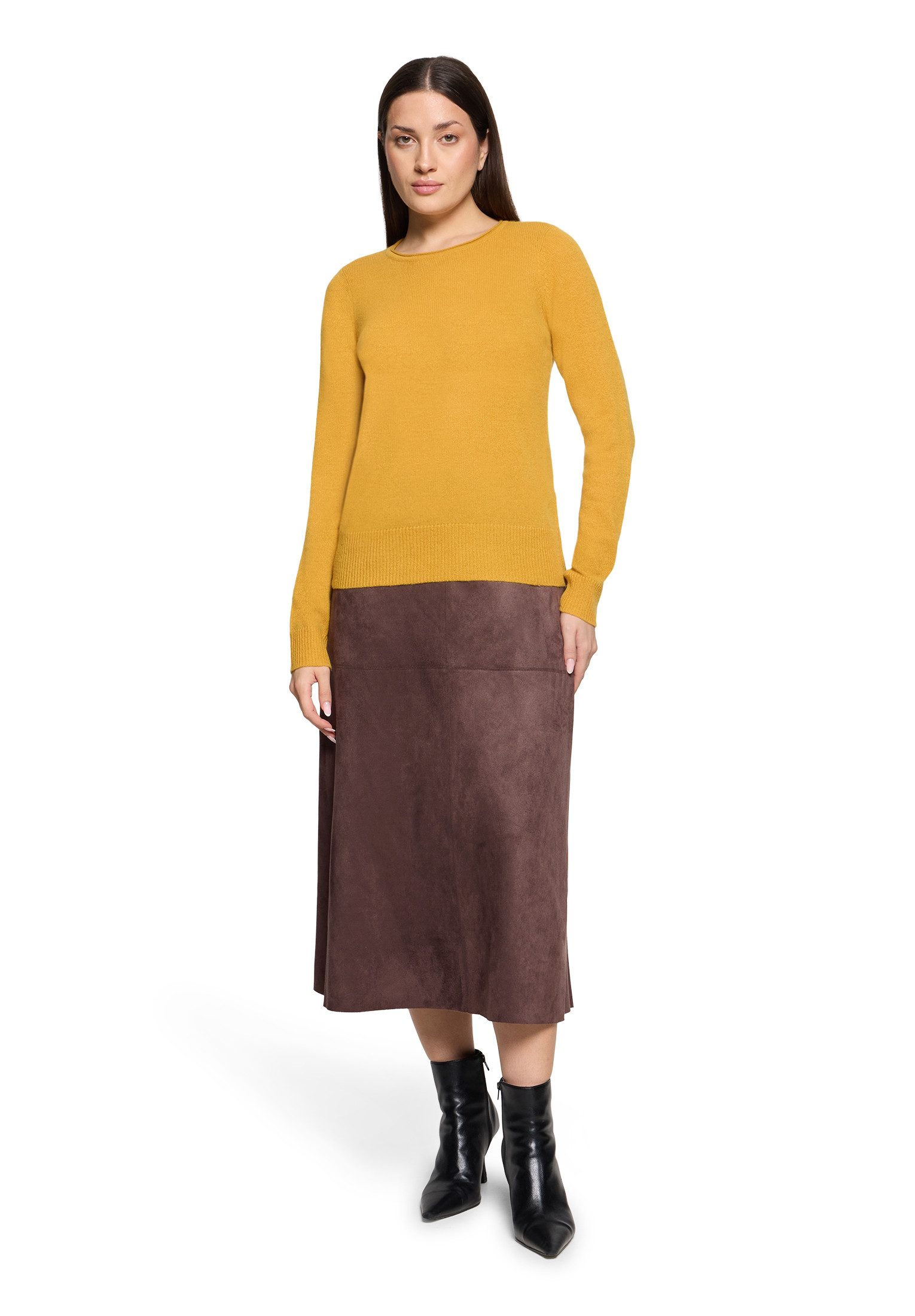 Betty Barclay Maxirock Damen unifarben